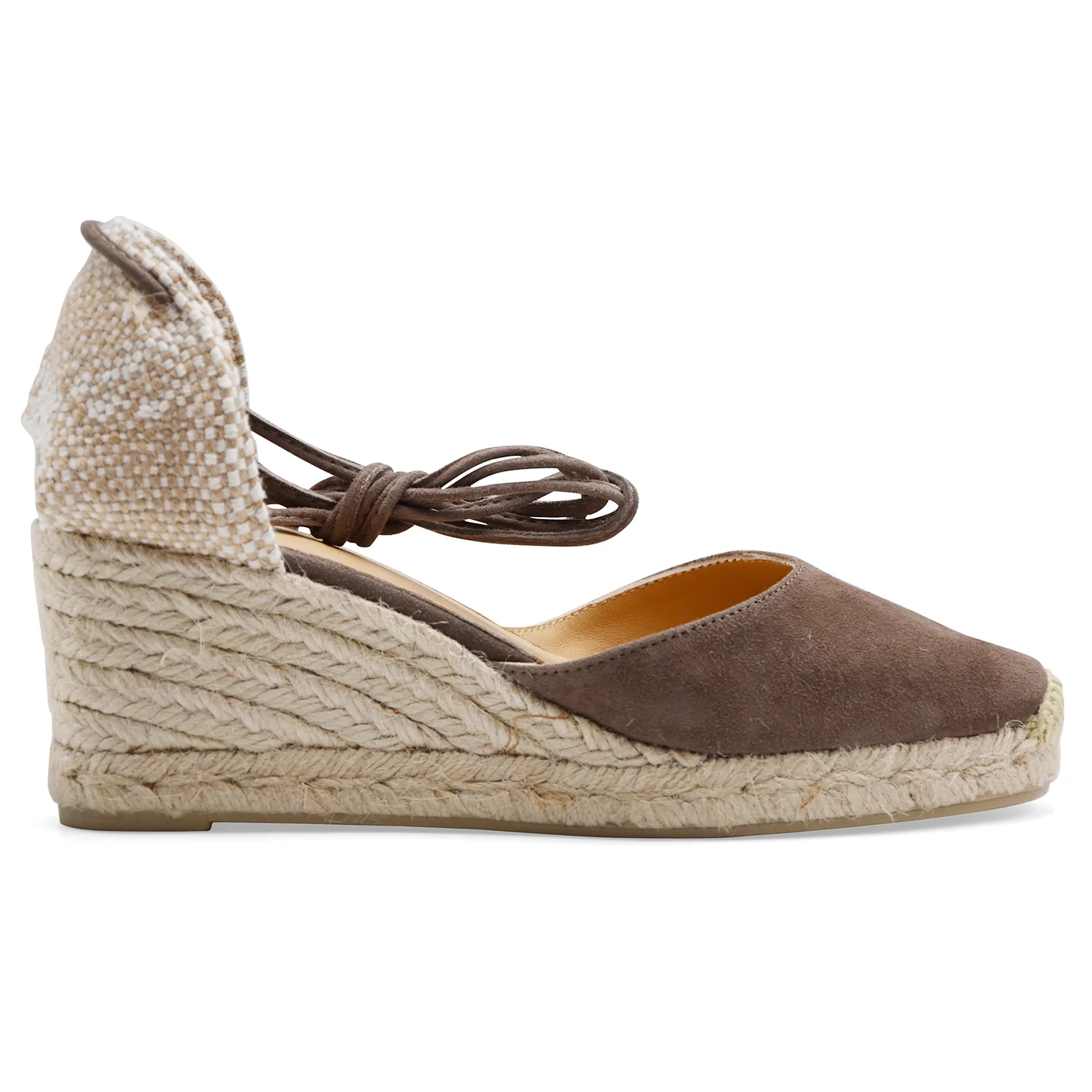 Sandali Castañer Donna CARINA/6/007 Pelle Scamosciata Marrone