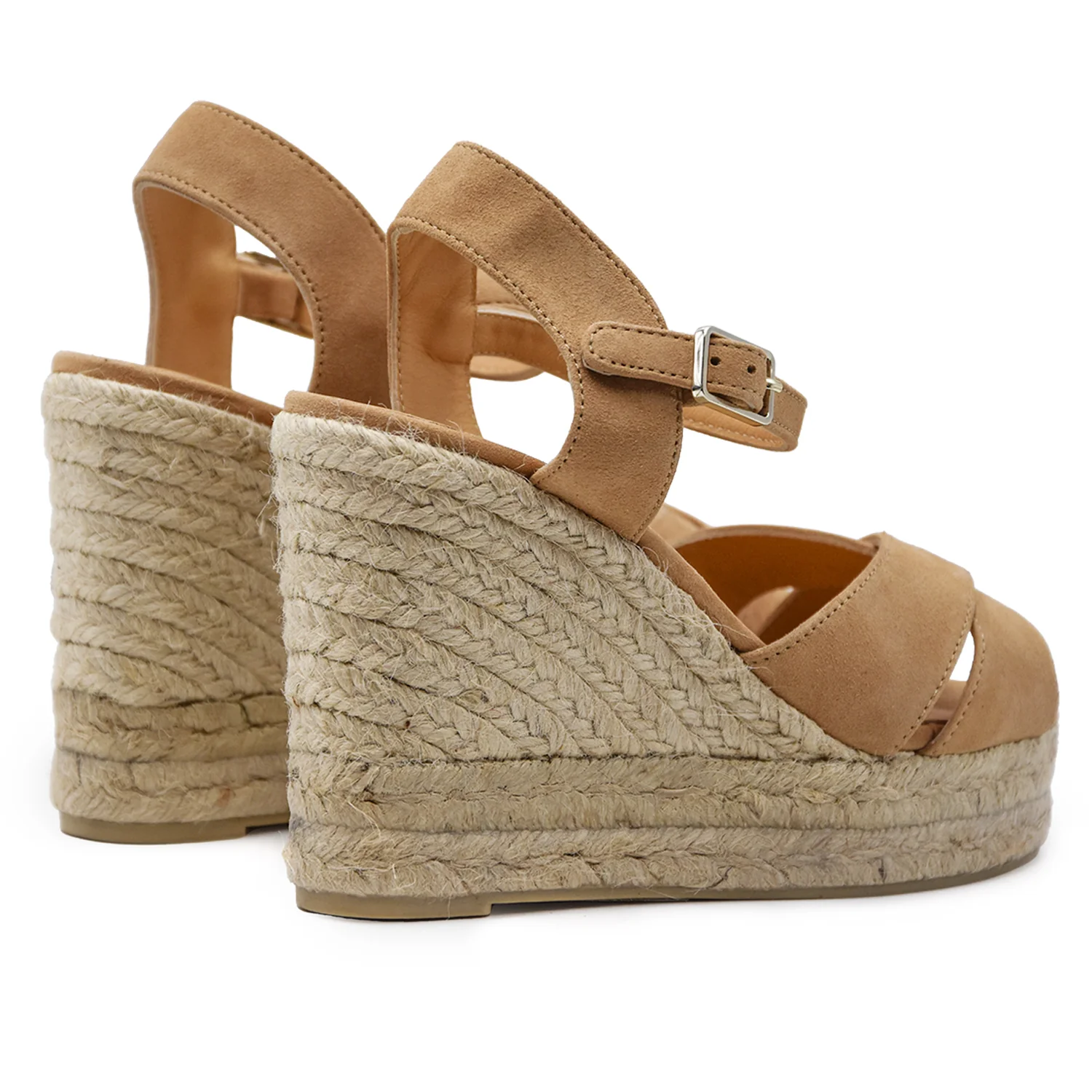Sandali Castañer Donna Blaudell Espadrillas In Suede Tostado - Image 3