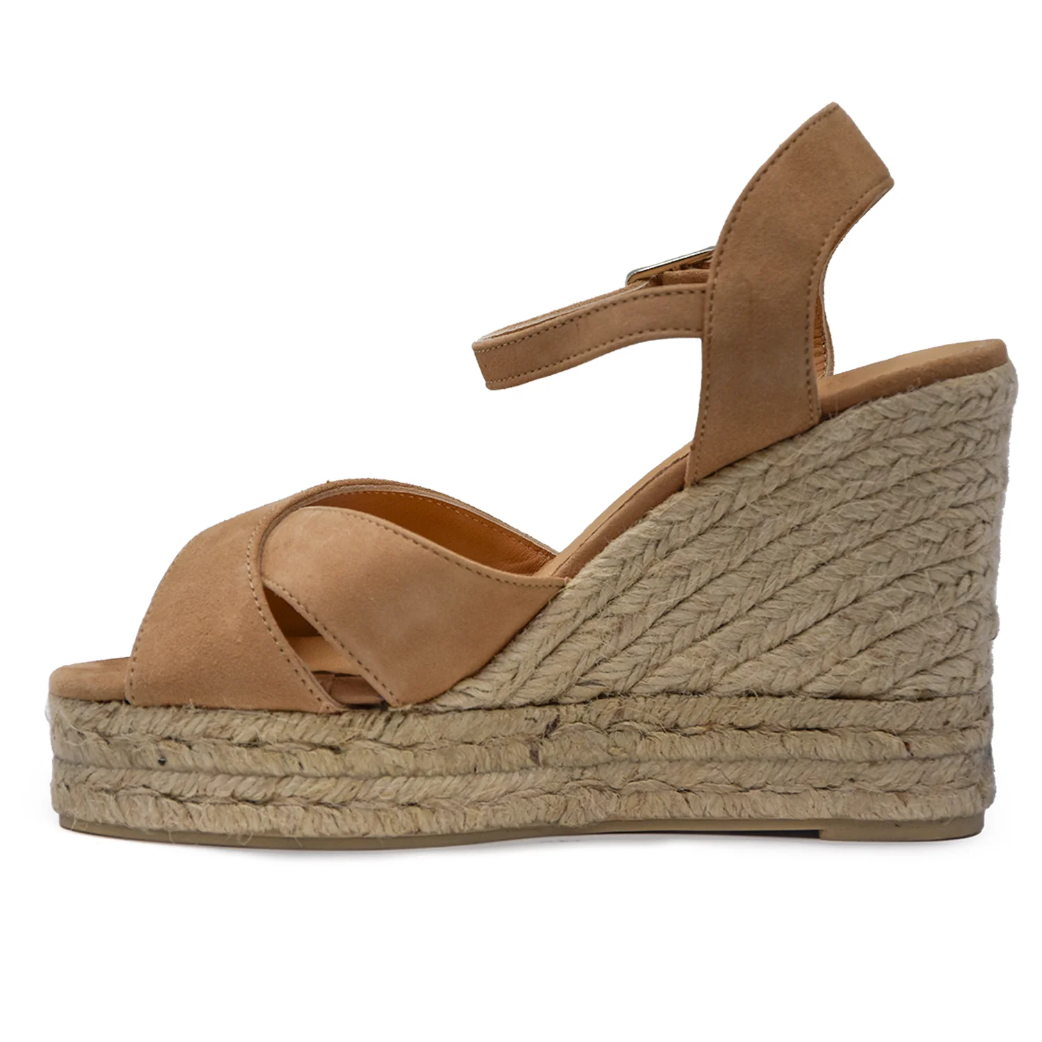 Sandali Castañer Donna Blaudell Espadrillas In Suede Tostado - Image 4
