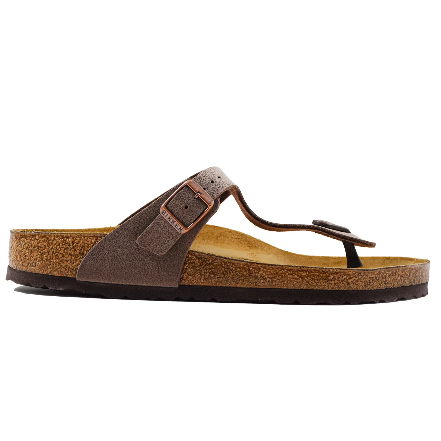 Birkenstock Sandali Donna Gizeh Mocha Con Plantare Anatomico