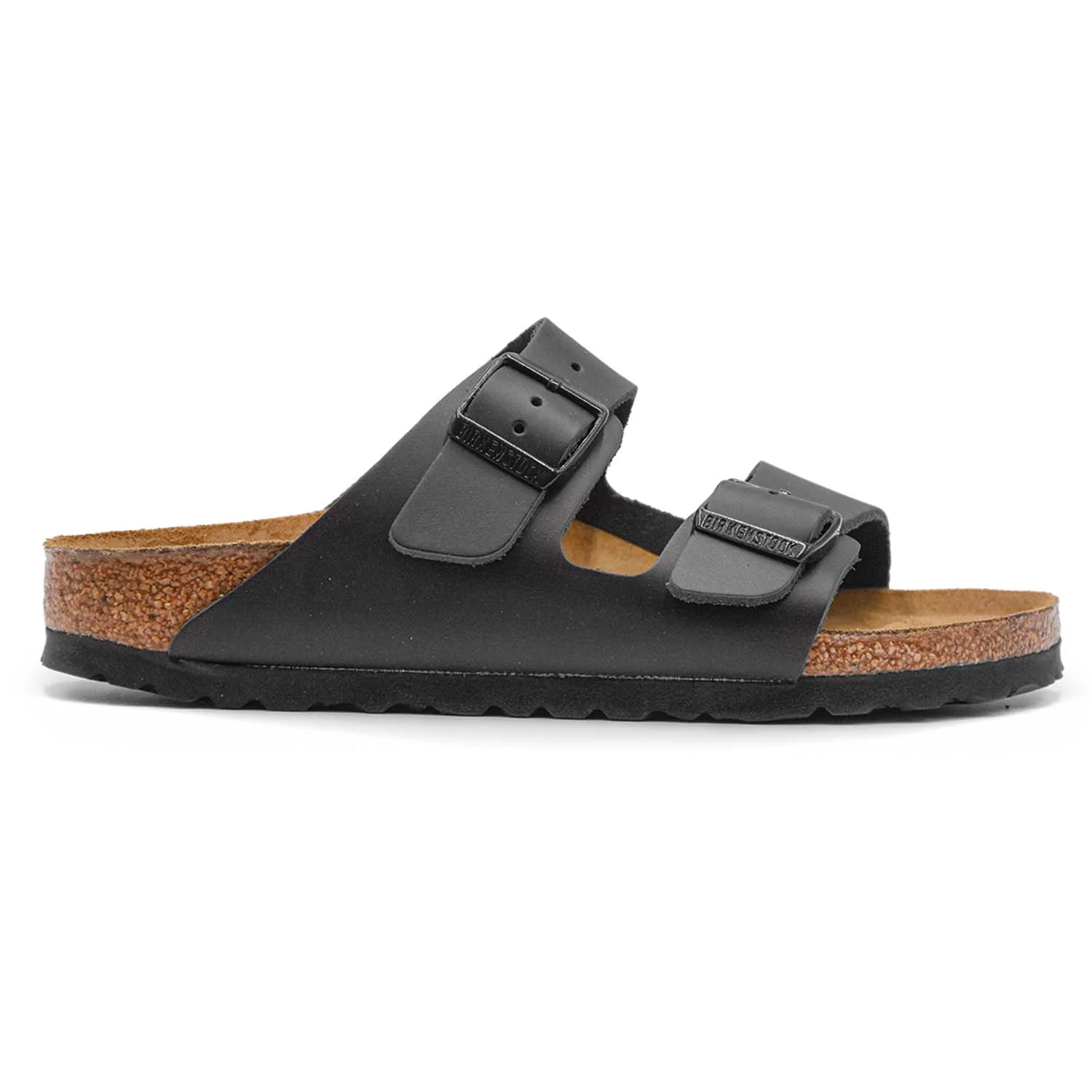 Sandali Arizona BS Birkenstock Donna Nero Dalla Calzata Stretta