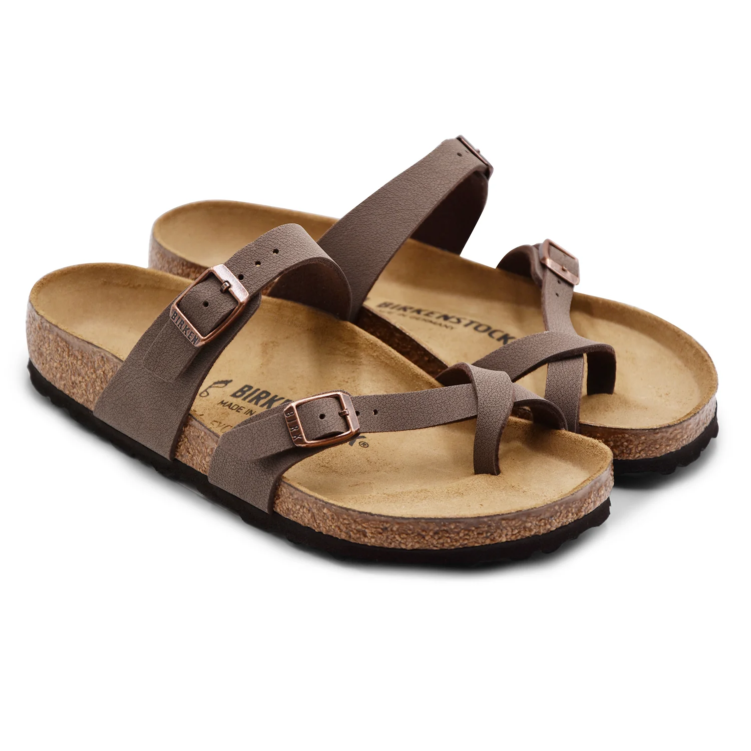 Sandali Birkenstock Donna Mayari Mocca Con Cinturino Incrociato - Image 2