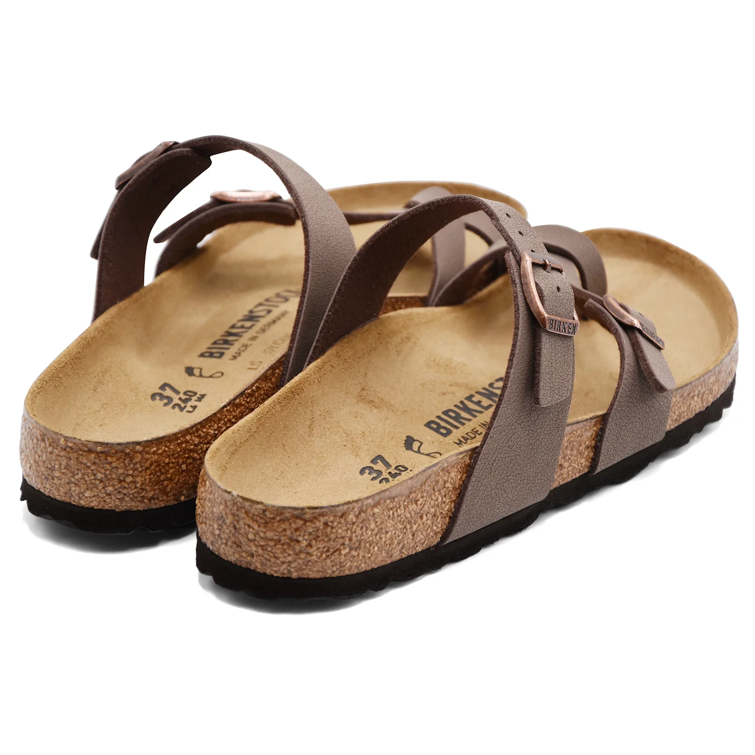Sandali Birkenstock Donna Mayari Mocca Con Cinturino Incrociato - Image 3