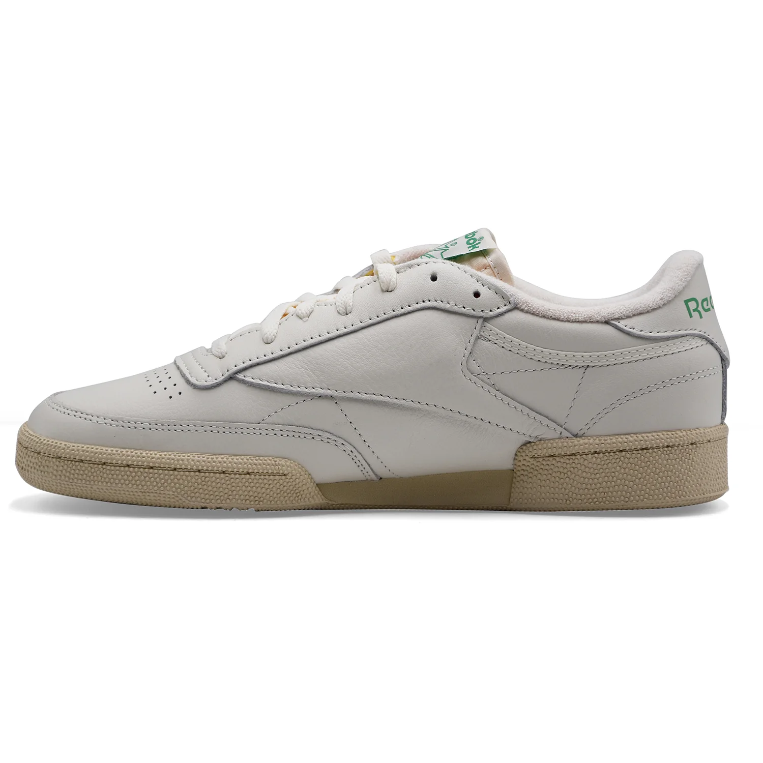 Sneakers Uomo Reebok Club C 85 Vintage Gesso Suola Antiabrasione - Image 3