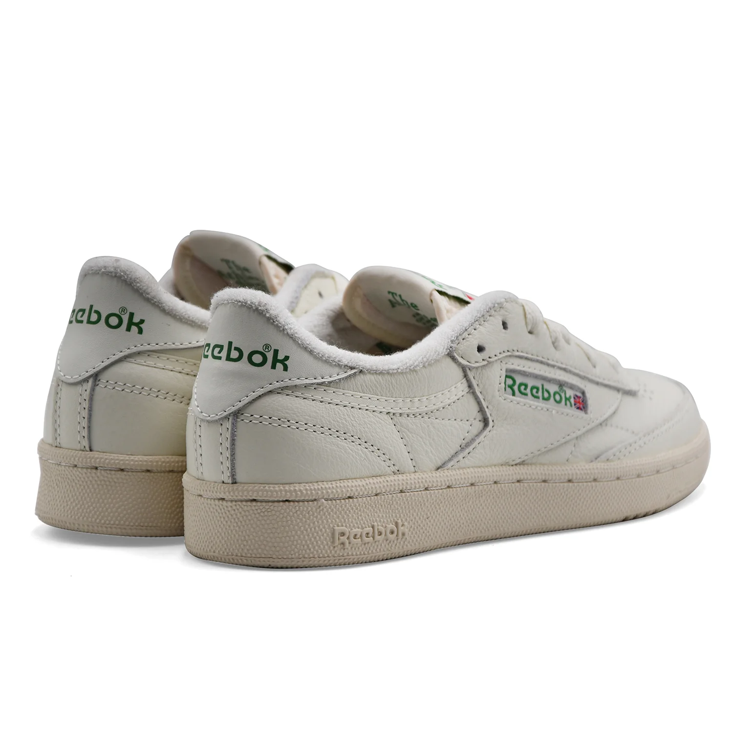Sneakers Donna Reebok Club C 85 Vintage Iconicità Gesso Verde - Image 5
