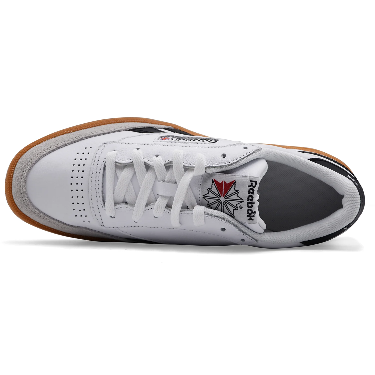 Sneakers Uomo Reebok Bianco Nero Classic Club C Revenge Vintage - Image 3