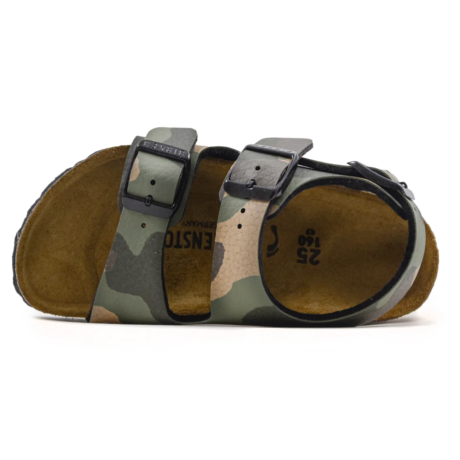 Birkenstock Bambino Sandali Milano Camouflage Con Cinturino Nel Tallone - Image 3