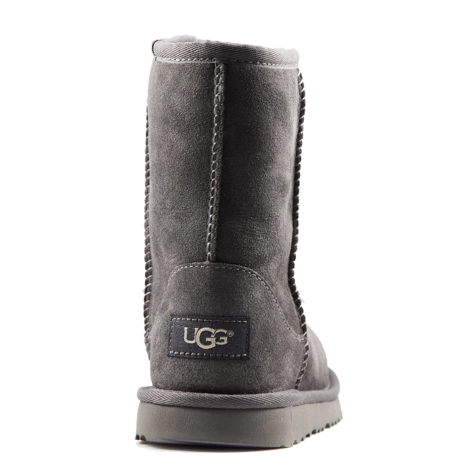 Stivaletto Ugg junior in montone grigio modello Classic - Image 3