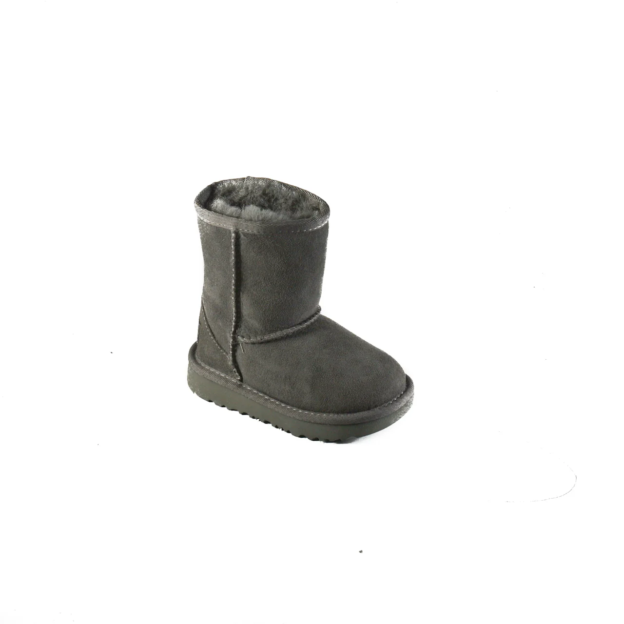Stivaletto Ugg junior in montone grigio modello Classic - Image 4