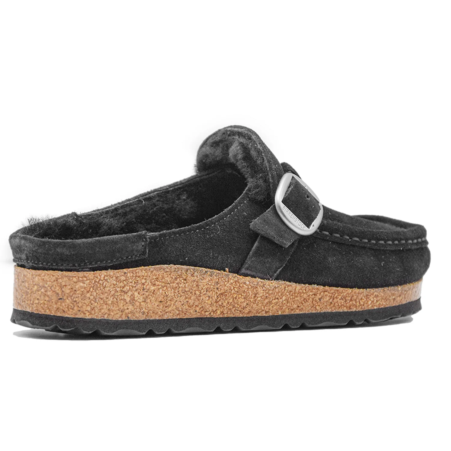 Birkenstock Sabot Buckley Nero Donna Con Fibbia Ad Ardiglione - Image 4