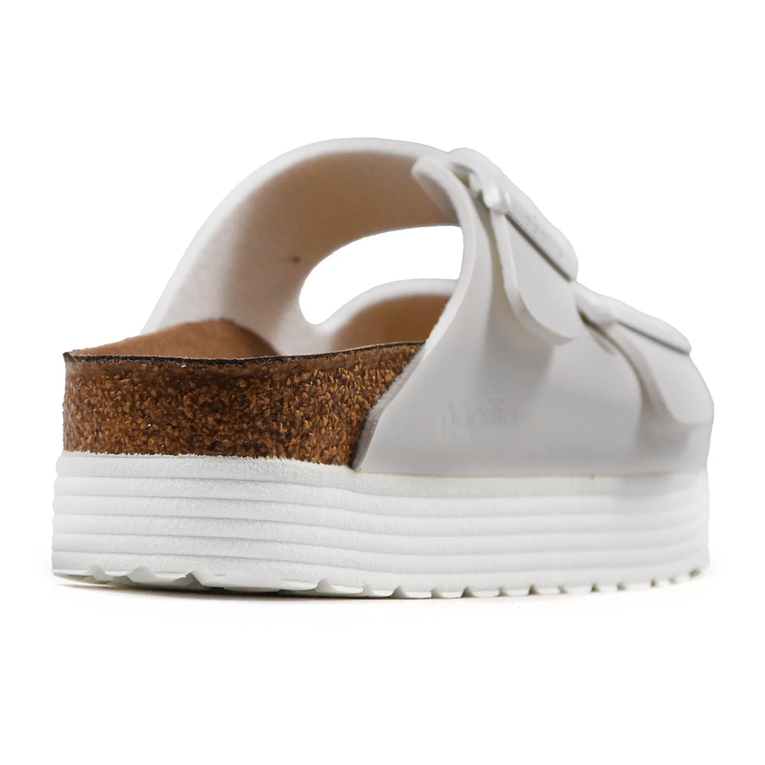 Birkenstock Arizona Papillio Platform Sandali Donna Bianco - Image 4