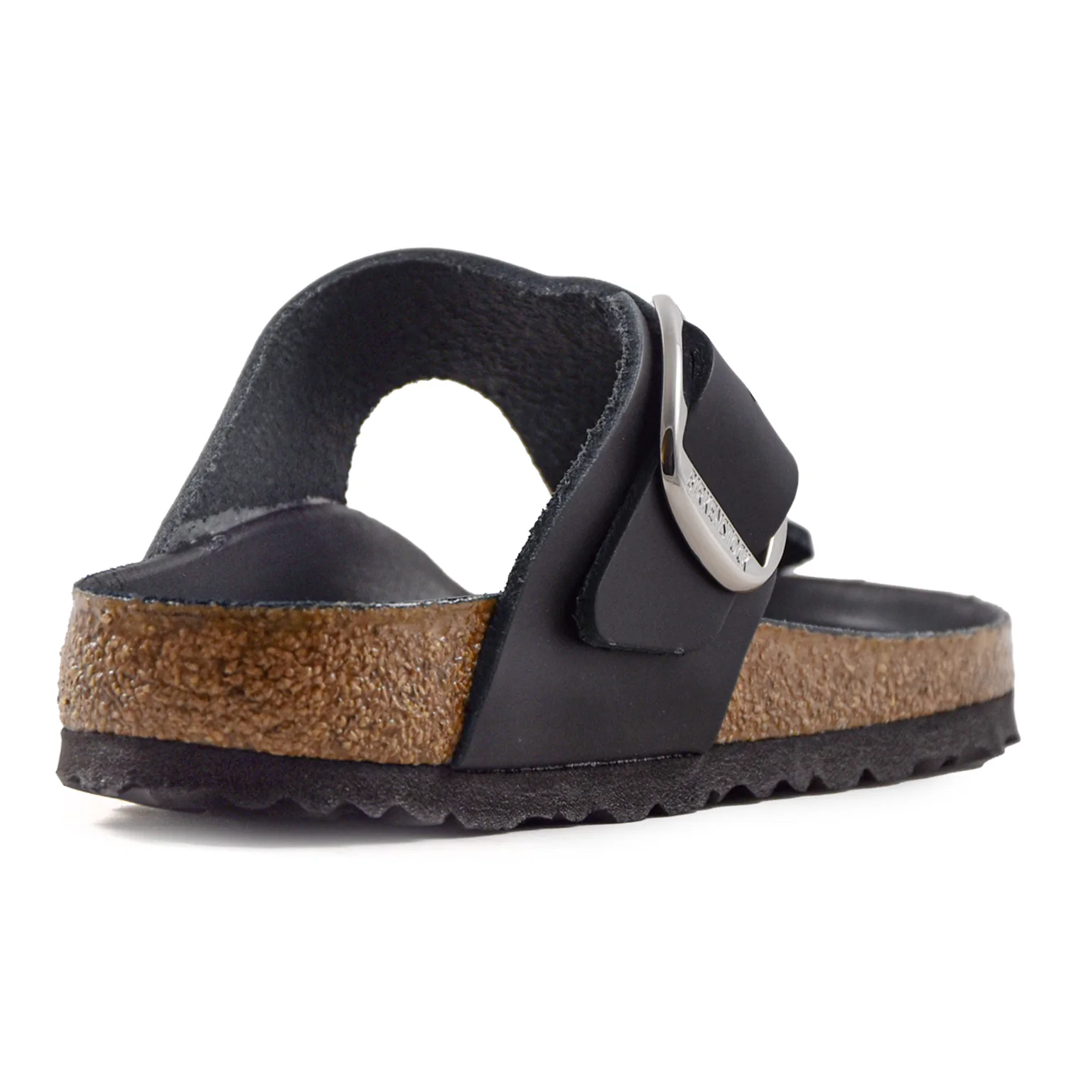 Sandali Infradito Birkenstock Gizeh Donna Pelle Oliata Nero - Image 4