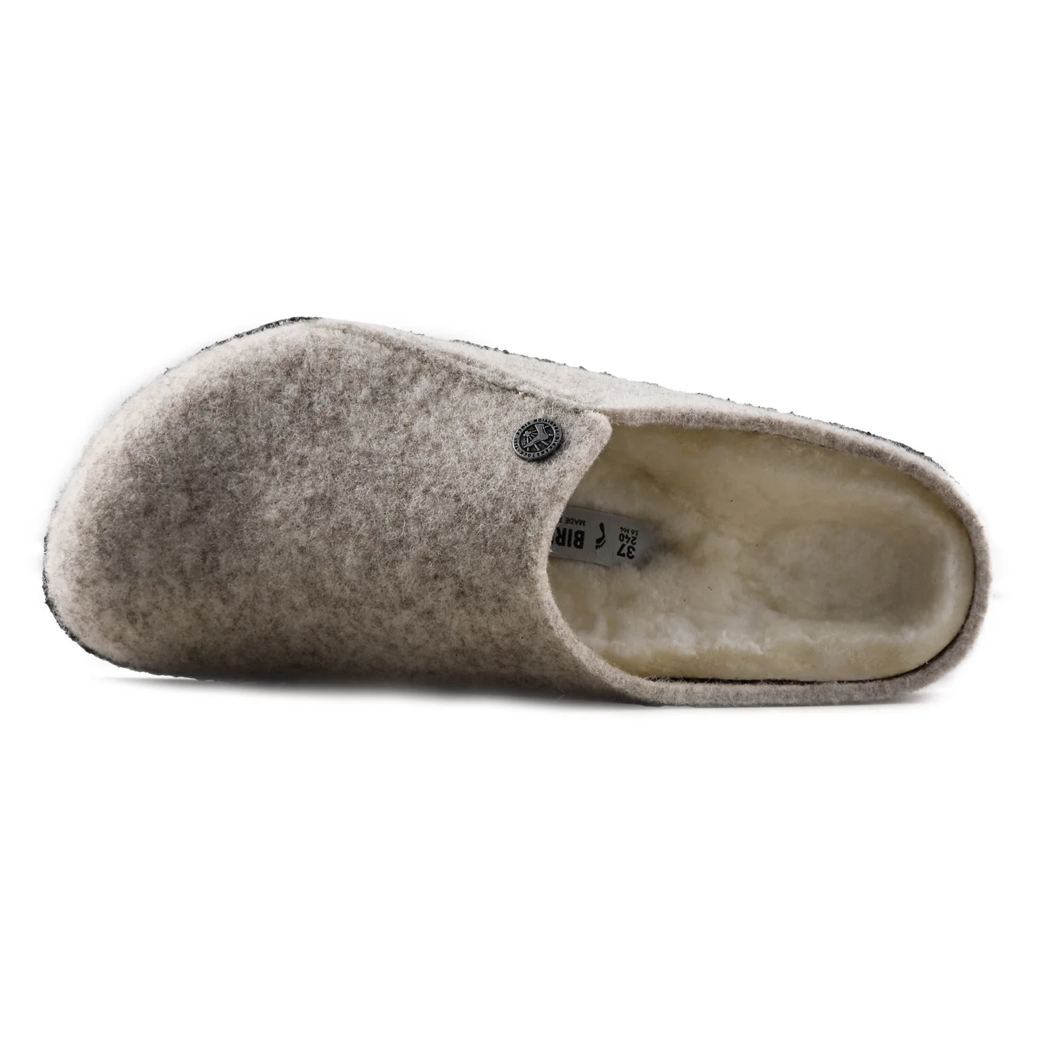 Birkenstock Sabot Zermatt Zabaione Donna Con Plantare Shearling - Image 4