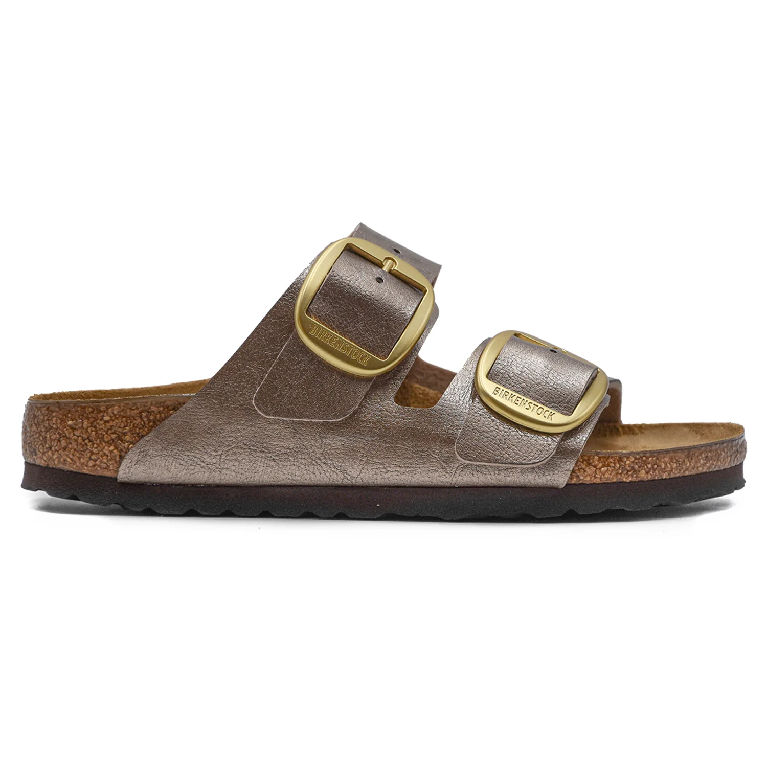 Birkenstock Arizona Big Buckle Donna Taupe Fibbie Ad Ardiglione