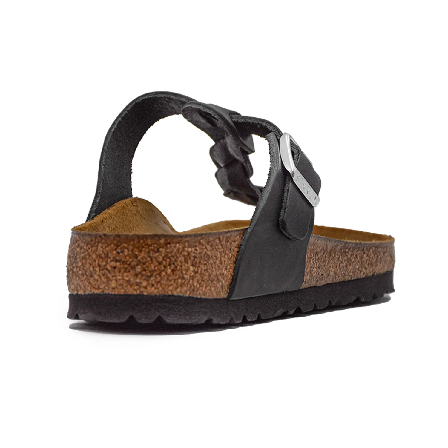 Birkenstock Gizeh Nero Donna Sandali Con Cinturini Ad Intreccio - Image 4
