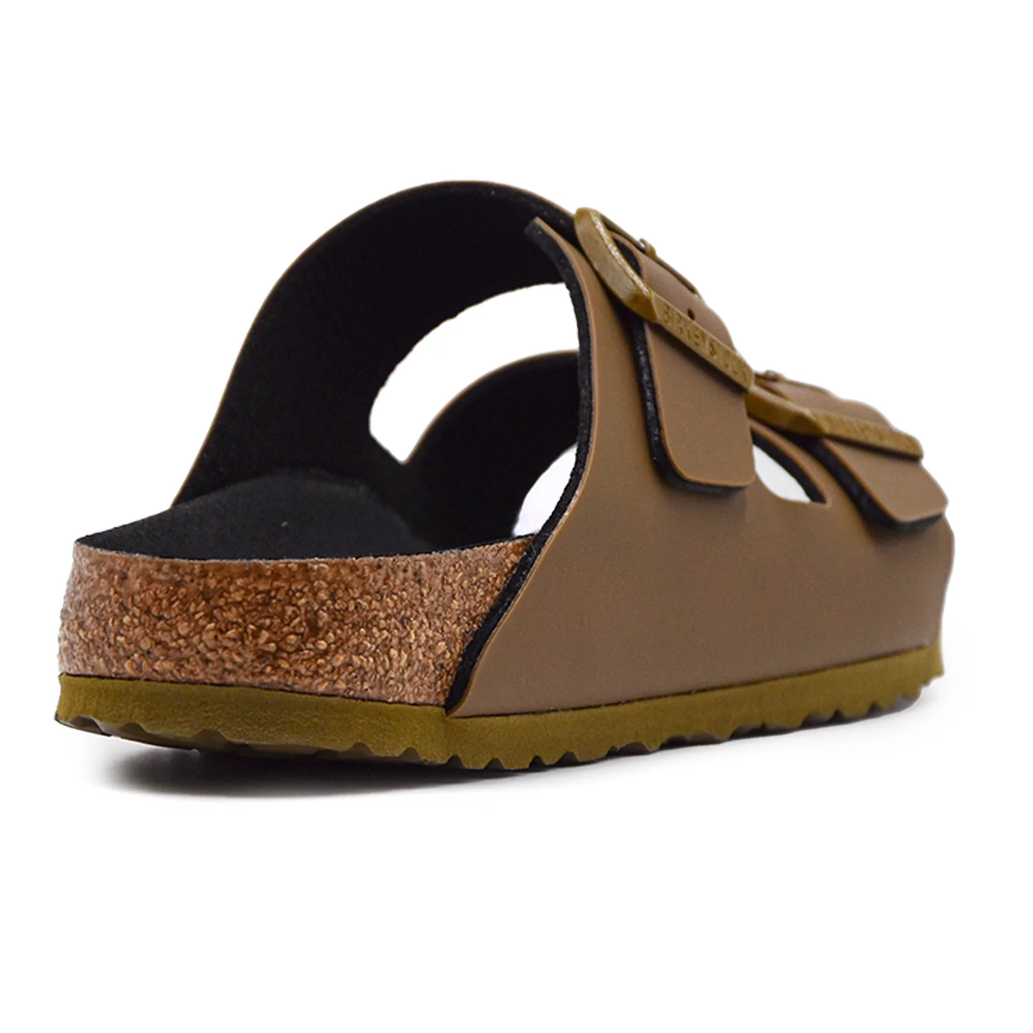 Arizona Birkenstock Verde Uomo Calzata Stretta Sandali Birko-Flor - Image 4