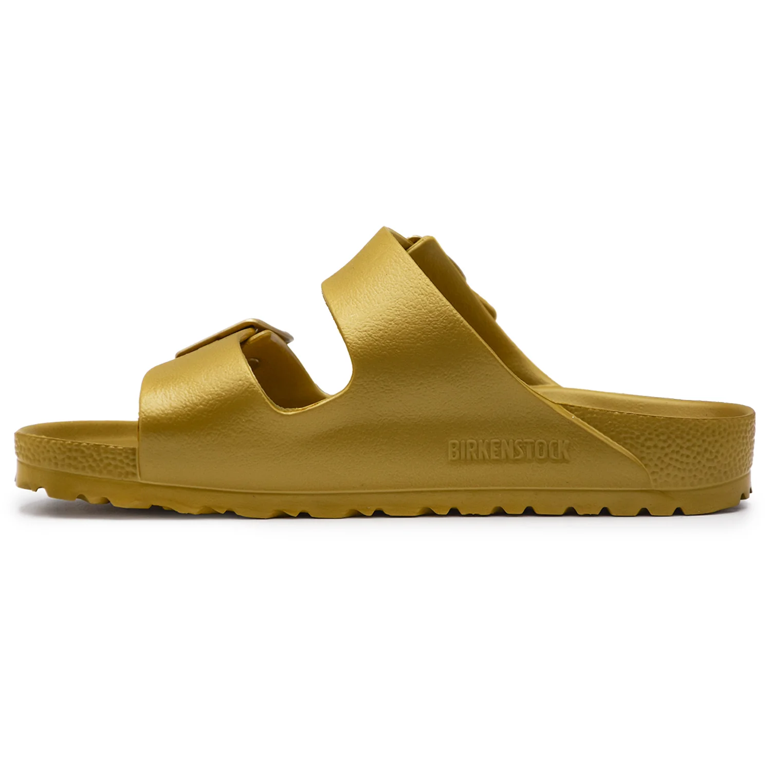 Sandali Birkenstock Arizona EVA Oro In Plastica Pregiata Donna - Image 3