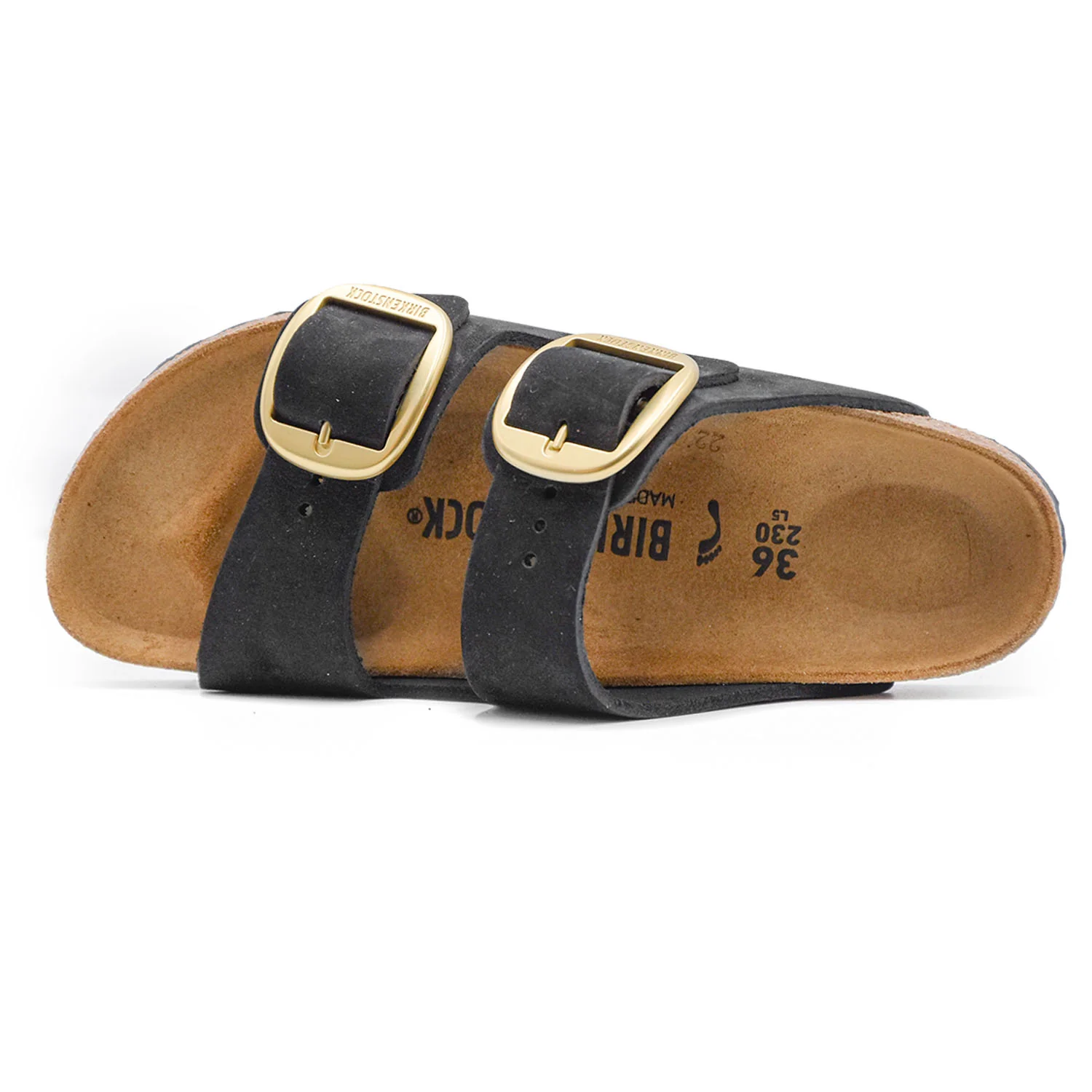 Birkenstock Donna Sandali Arizona Nero Con Fibbia Ardiglione - Image 3