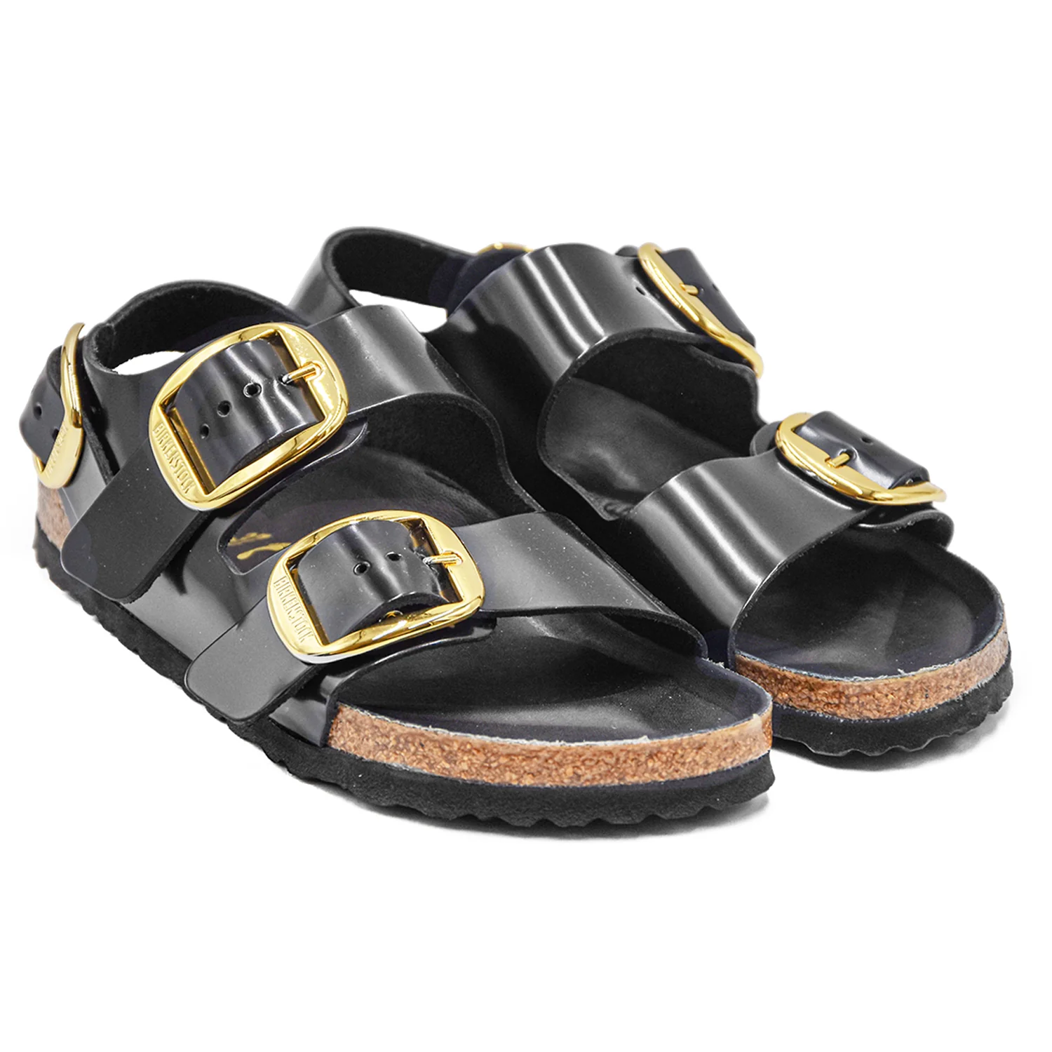 Birkenstock Milano Sandali Donna Nero Con Cinturino Nel Tallone - Image 2