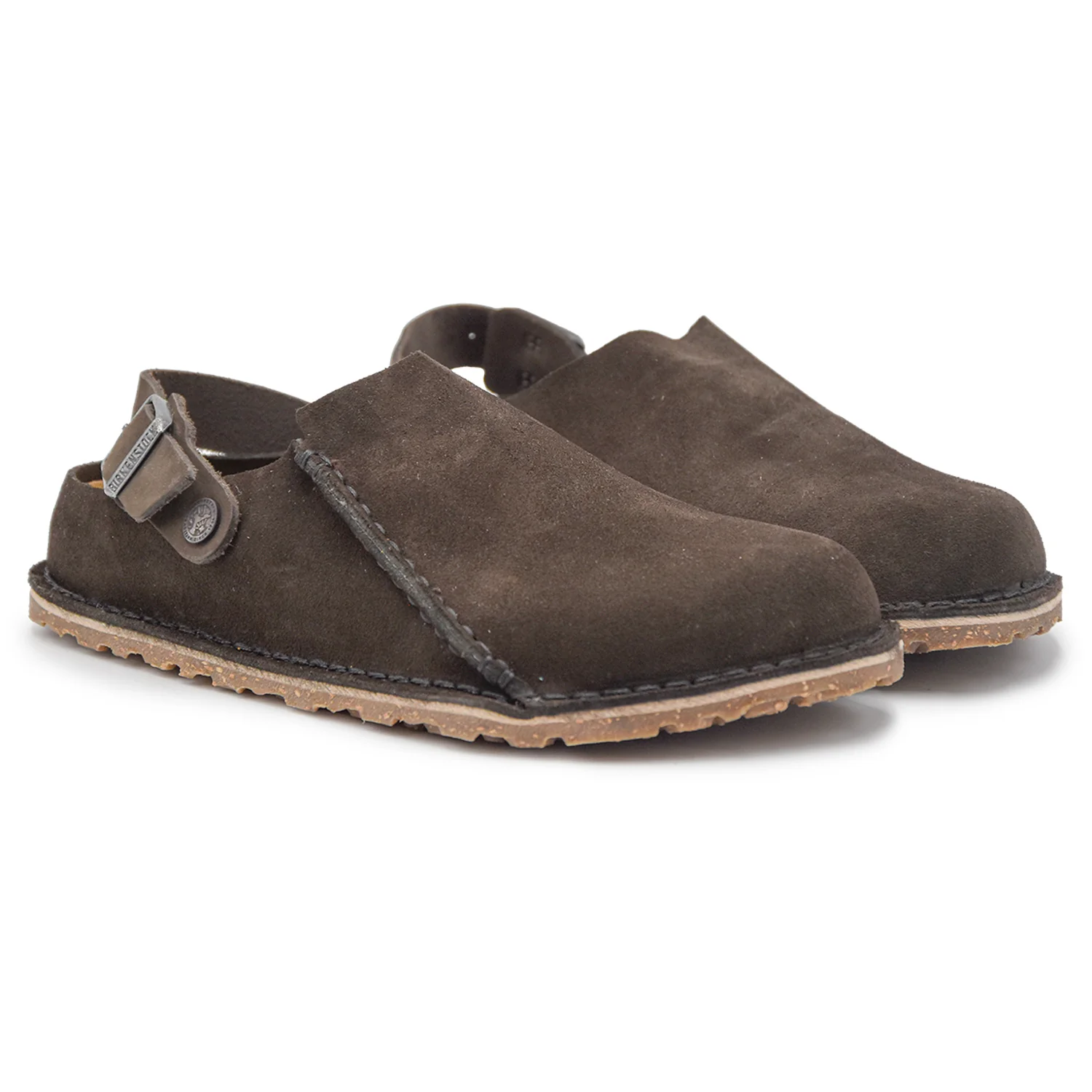 Sabot Birkenstock Uomo Lutry Marrone Dai Plantari Intercambiabili - Image 3