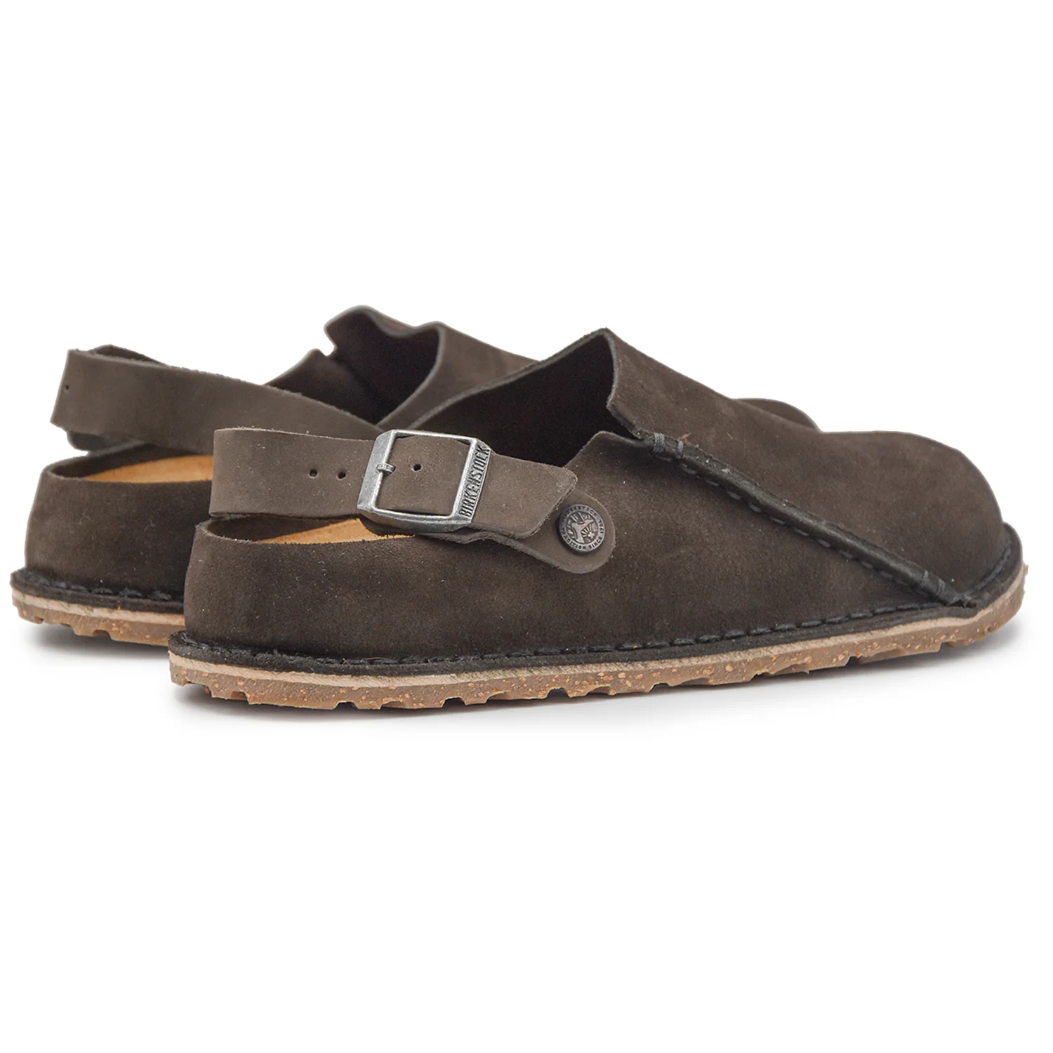 Sabot Birkenstock Uomo Lutry Marrone Dai Plantari Intercambiabili - Image 4
