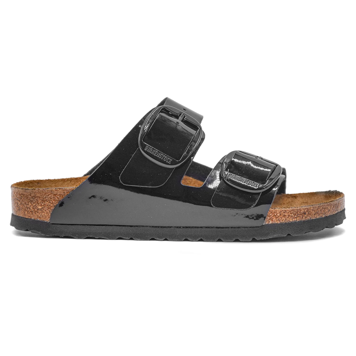 Birkenstock Big Buckle Arizona Nero Donna Con Fibbie A Spillo