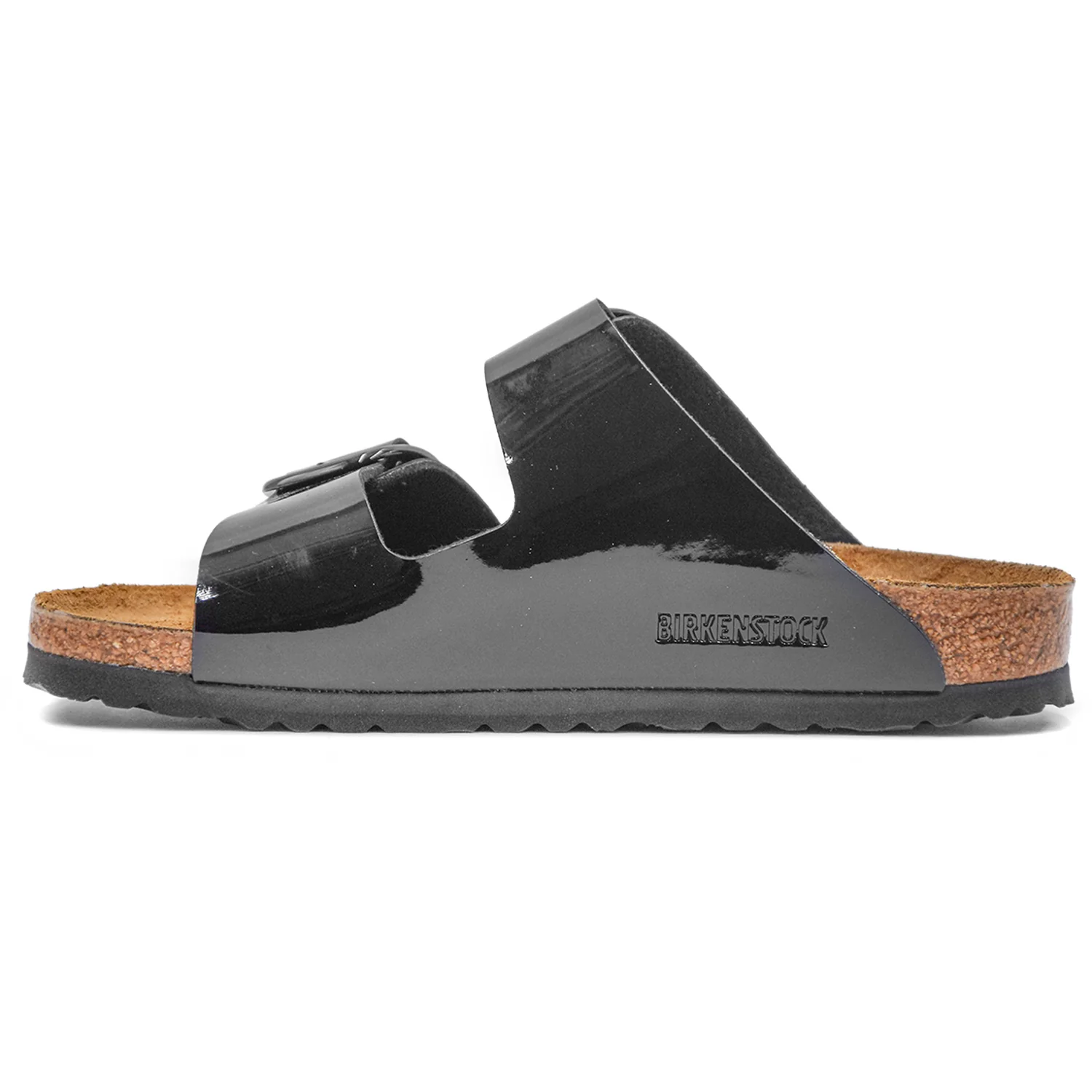 Birkenstock Big Buckle Arizona Nero Donna Con Fibbie A Spillo - Image 3