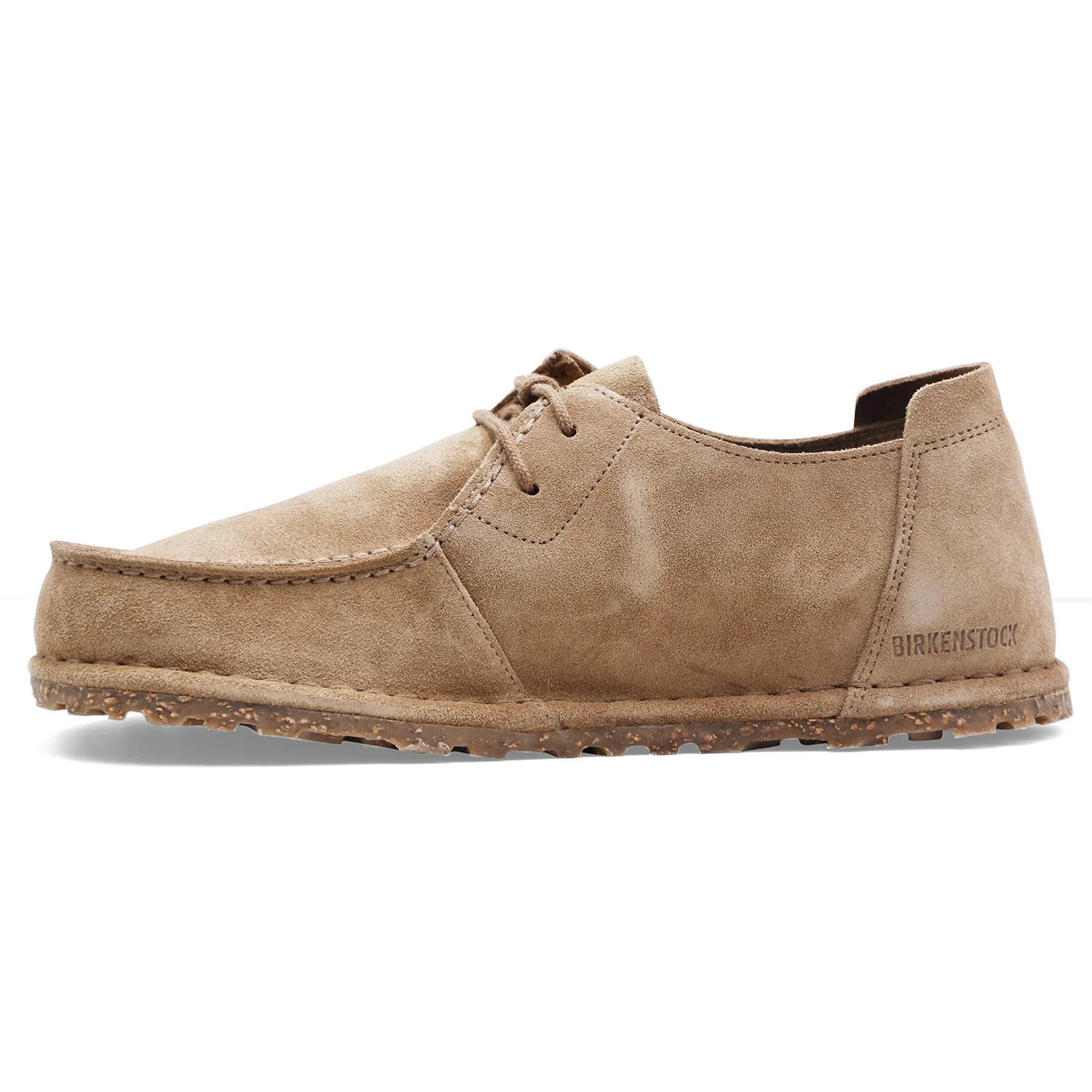 Allacciata Birkenstock Utti Lace Uomo Taupe Pelle Scamosciata - Image 4