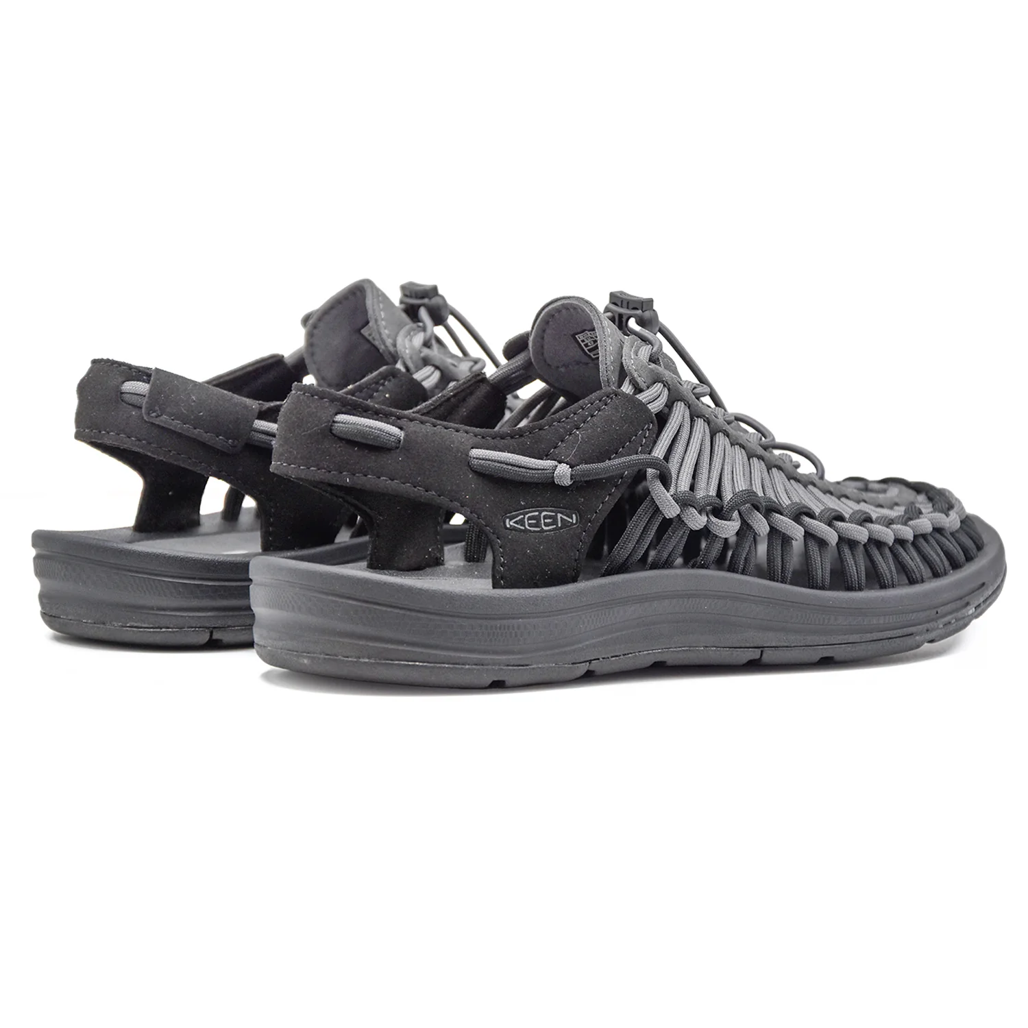 Sandali Sneakers Keen Uneek Uomo Nero Con Vestibilità Adattiva - Image 3
