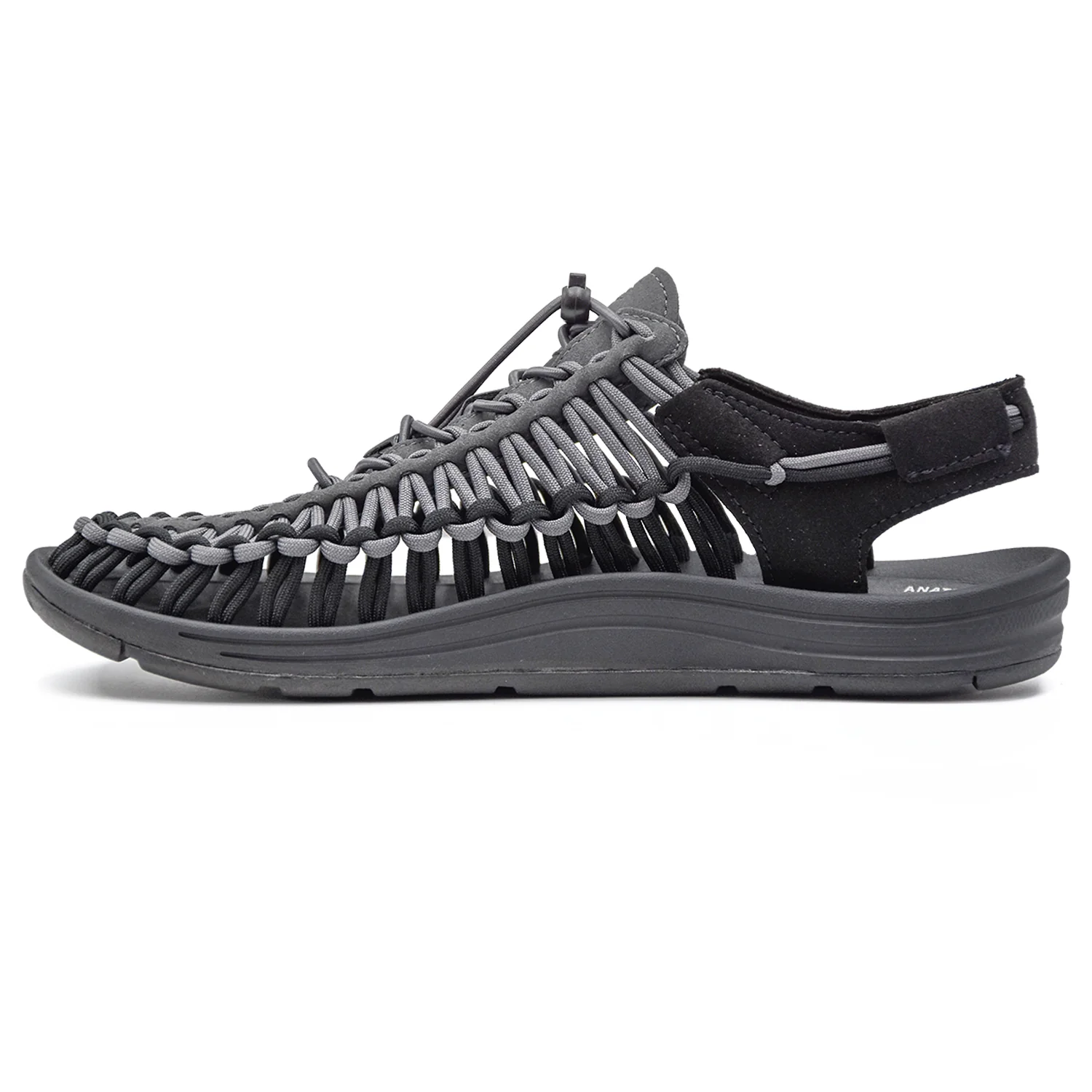 Sandali Sneakers Keen Uneek Uomo Nero Con Vestibilità Adattiva - Image 4