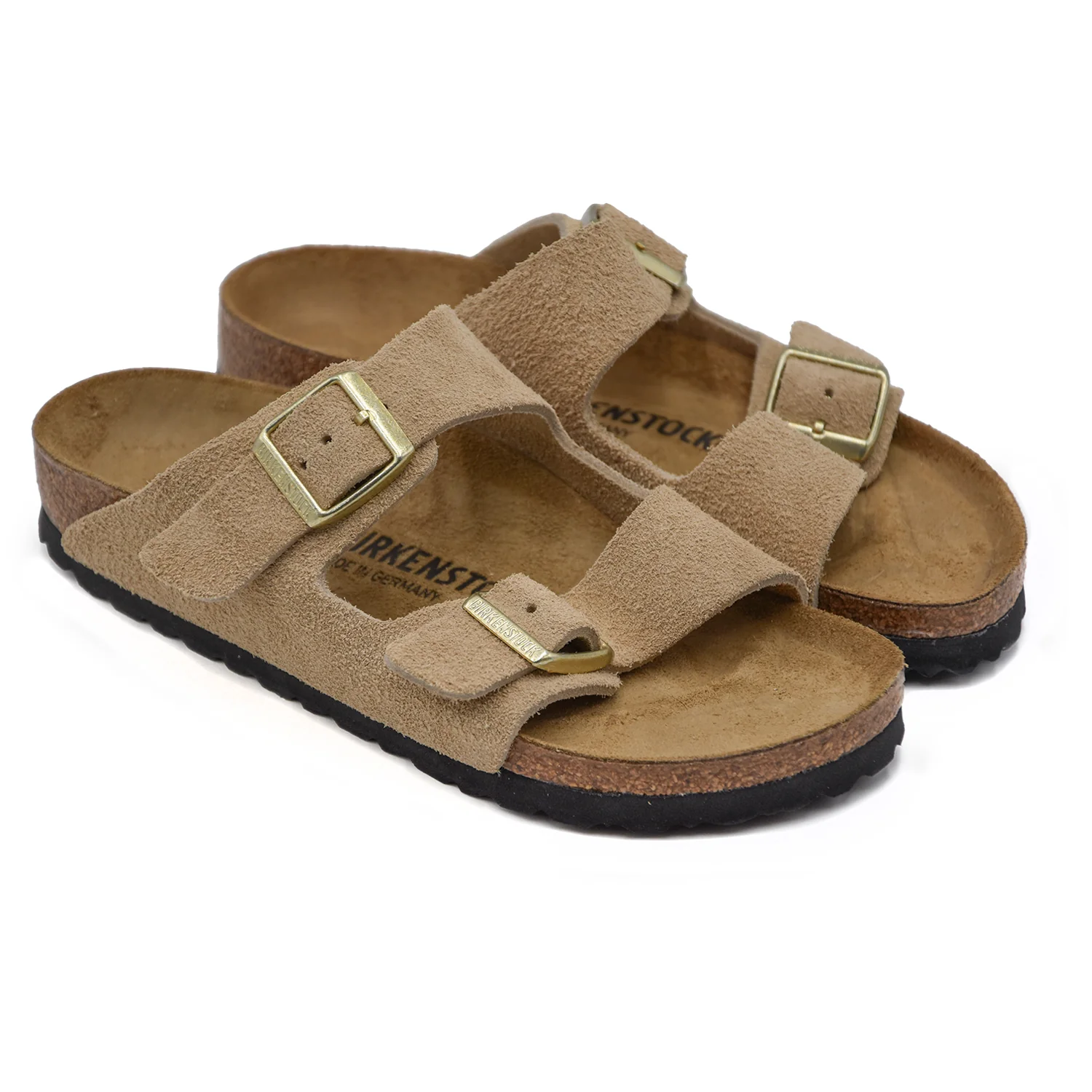 Birkenstock Arizona BS Sandali Beige Design Naturale Casual Donna - Image 2