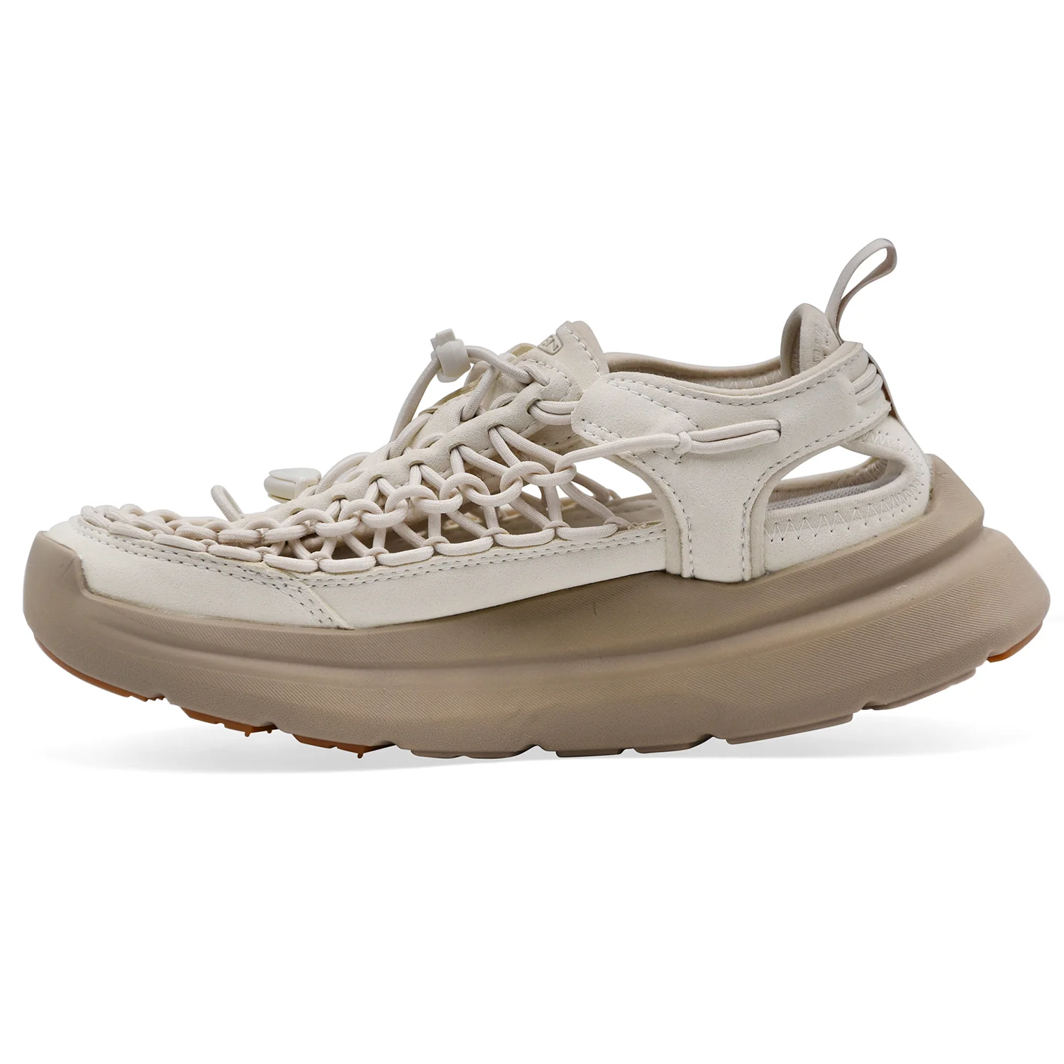 Keen Sandali Da Donna 1030268 In Tessuto Taupe Comodi E Pratici - Image 3