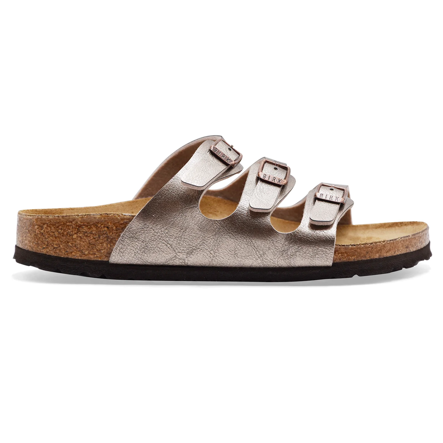 Sandali Da Donna Birkenstock Florida Finitura Graceful Taupe