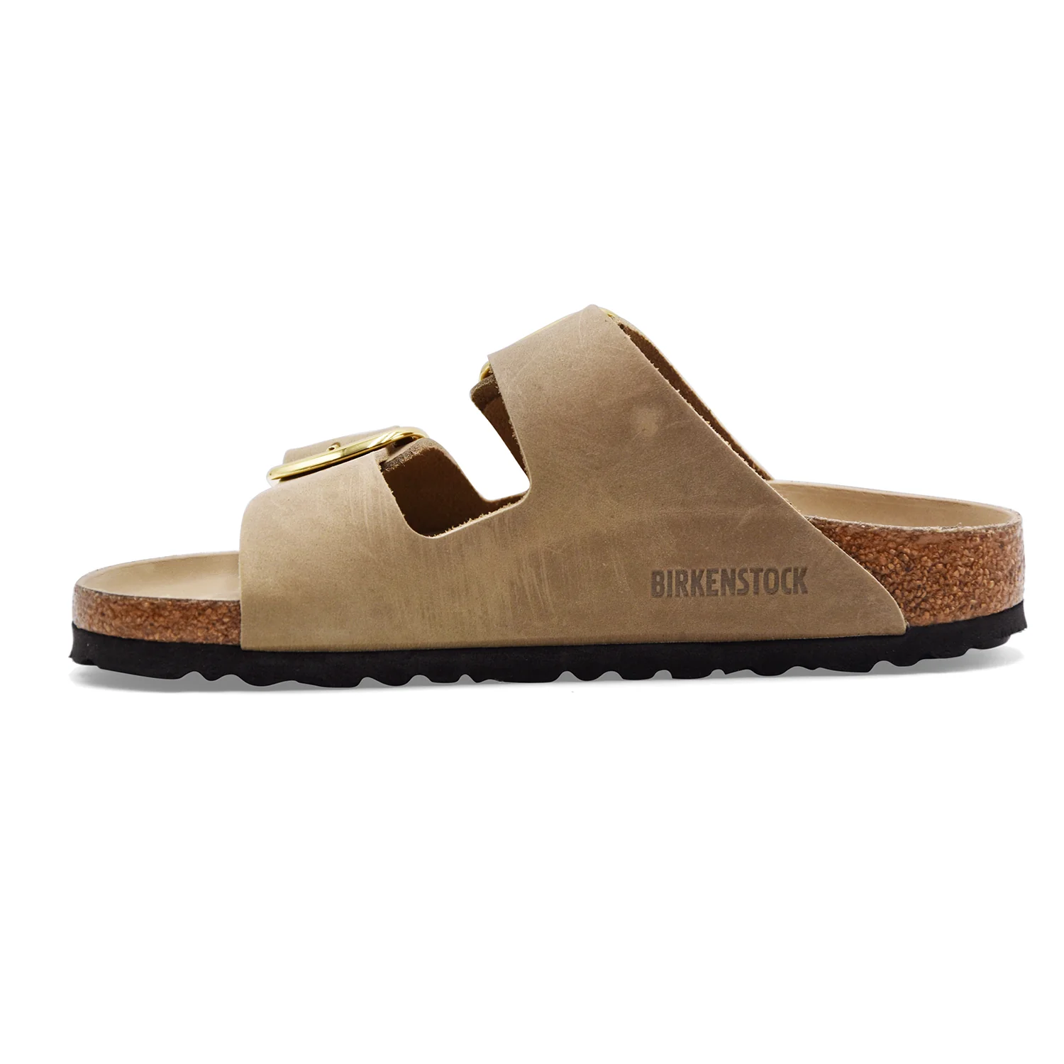 Sandali Birkenstock Donna Arizona Big Buckle Pelle Tabacco Brown - Image 2