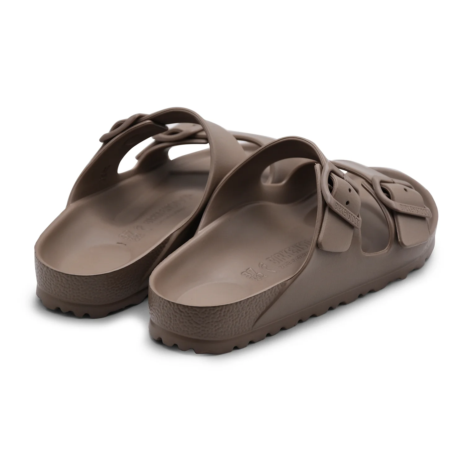 Sandali Donna Birkenstock Arizona EVA Taupe Struttura Monopezzo - Image 5