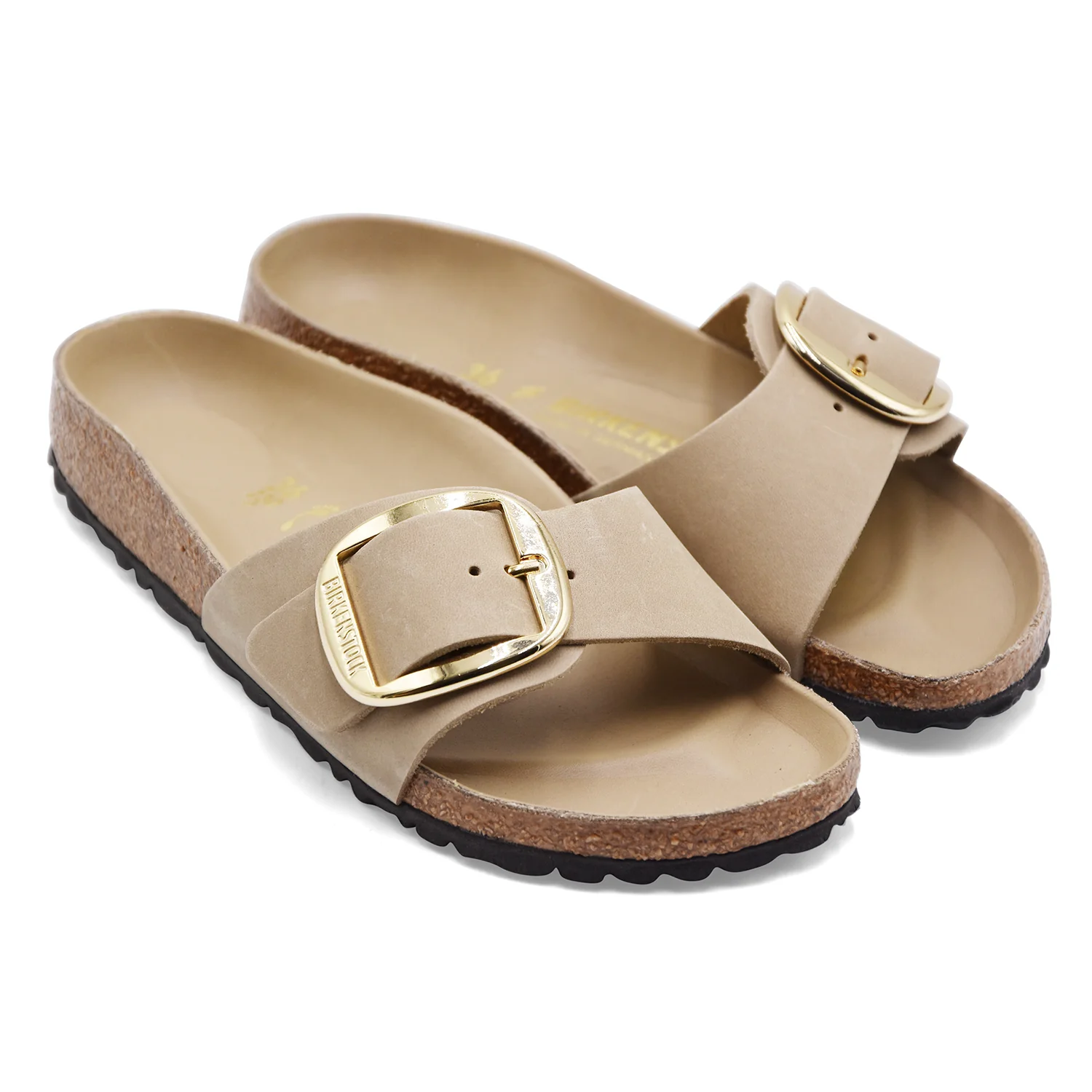 Sandali Birkenstock Madrid Big Buckle Tabacco Brown Pelle Oleata - Image 2