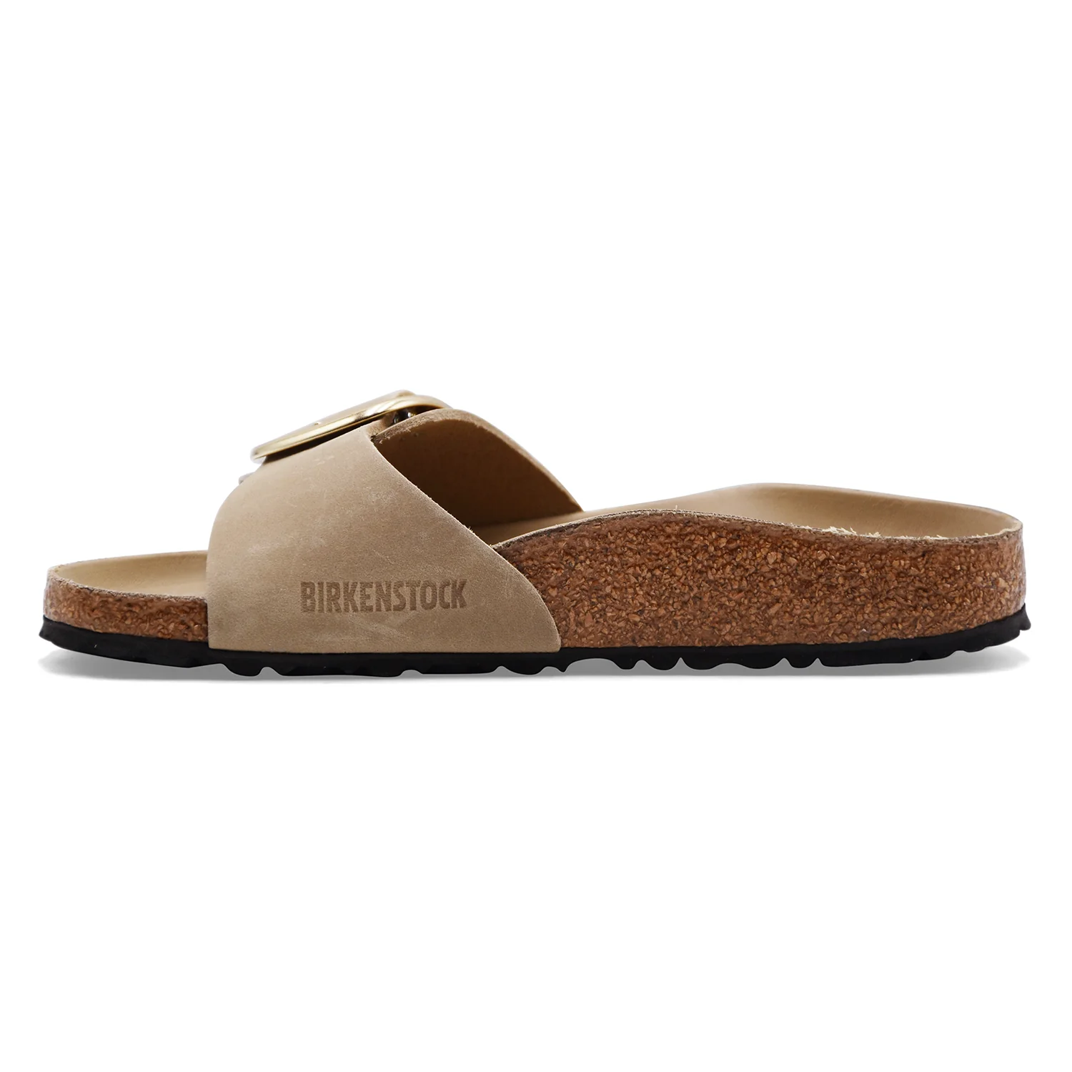 Sandali Birkenstock Madrid Big Buckle Tabacco Brown Pelle Oleata - Image 3