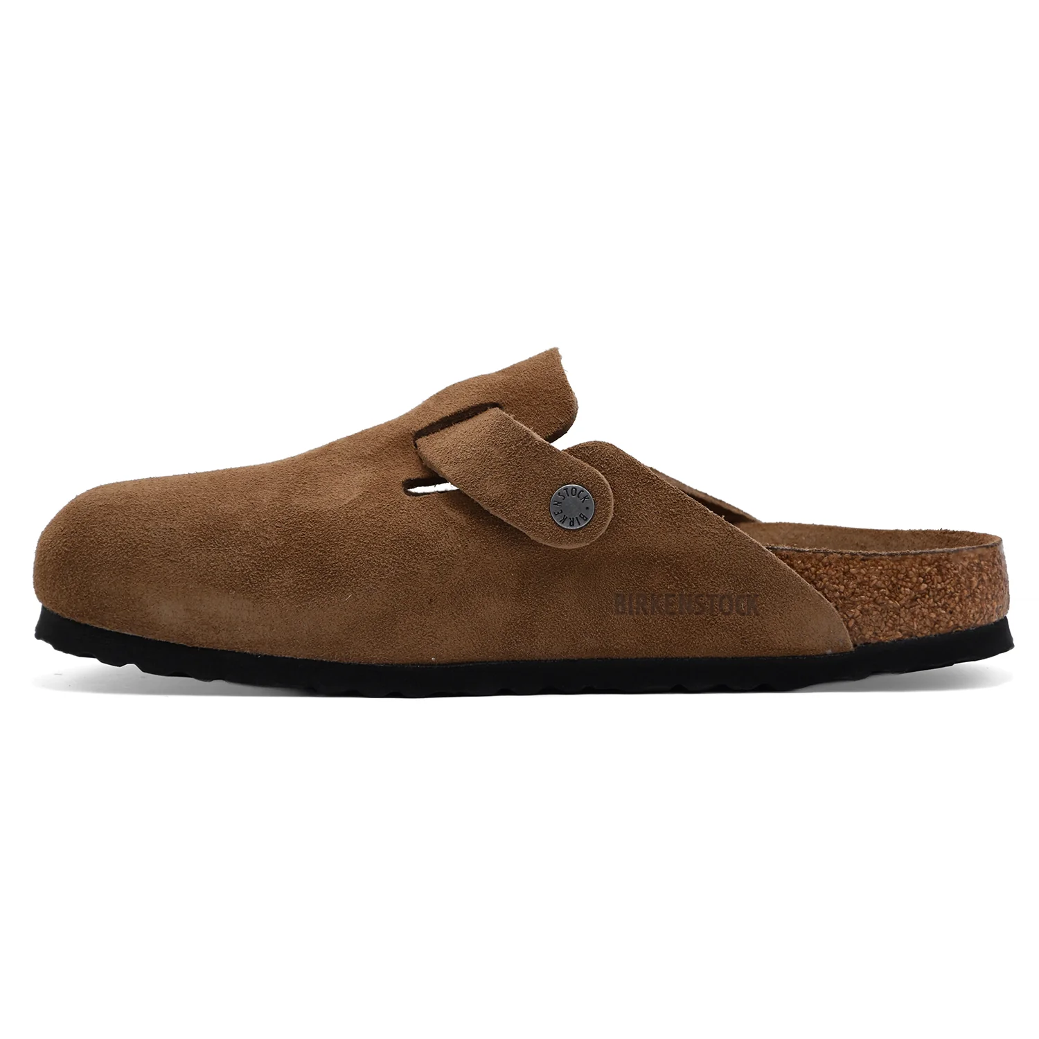 Sabot Birkenstock Boston Uomo Soft Footbed Marrone Dark Tea Tonal - Image 4