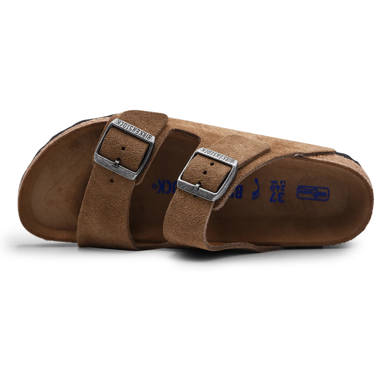 Sandali Birkenstock Arizona Donna Soft Footbed Dark Tea Tonal - Image 4