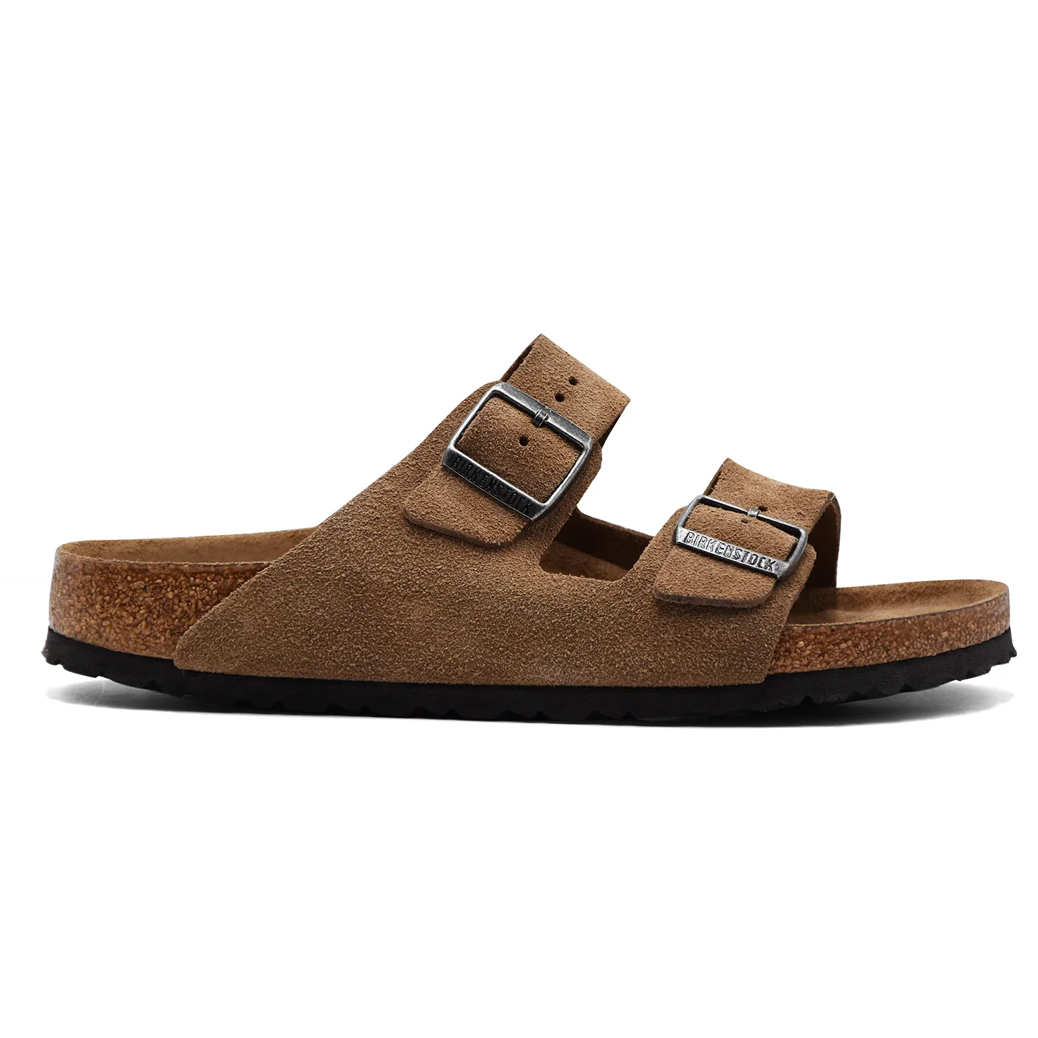 Sandali Birkenstock Arizona Soft Footbed Uomo Dark Tea Tonal