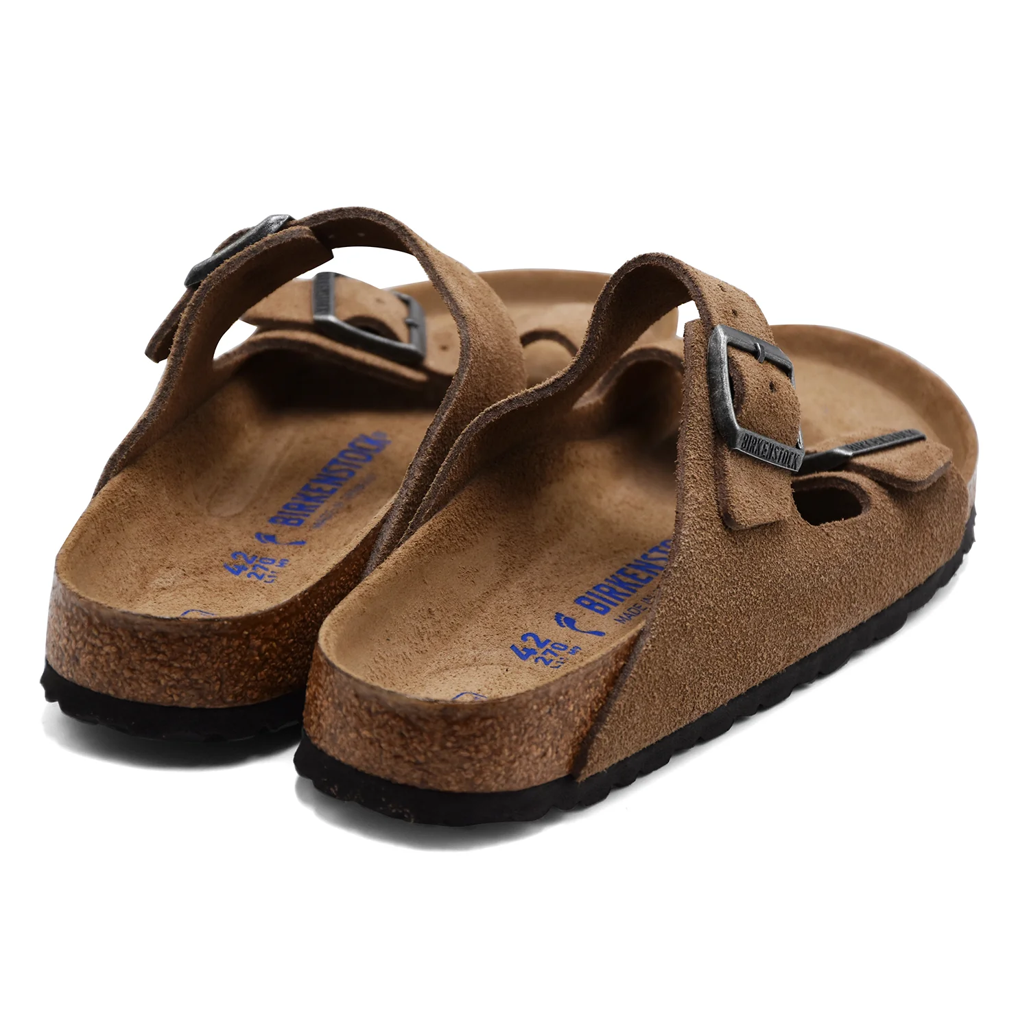 Sandali Birkenstock Arizona Soft Footbed Uomo Dark Tea Tonal - Image 3