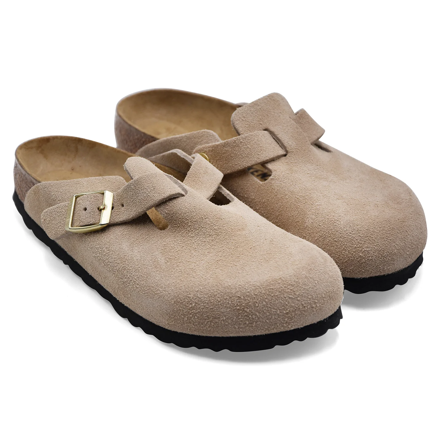 Sabot Donna Birkenstock Boston Sandcastle Con Forma Anatomica - Image 2