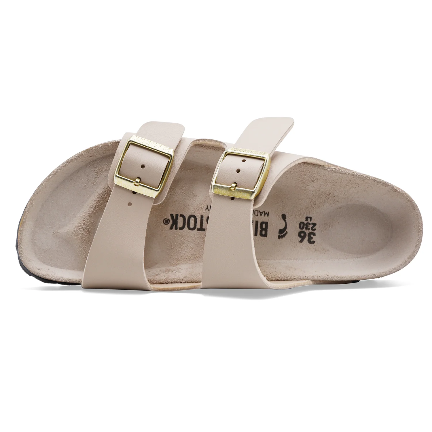 Sandali Donna Birkenstock Arizona Sabbia Con Doppio Cinturino - Image 4
