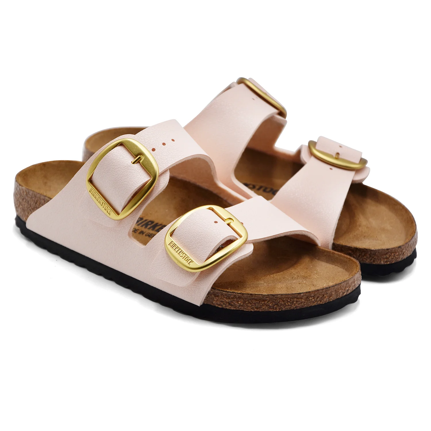 Sandali Donna Birkenstock Arizona Birko-Flor® Nubuck Light Rose - Image 2