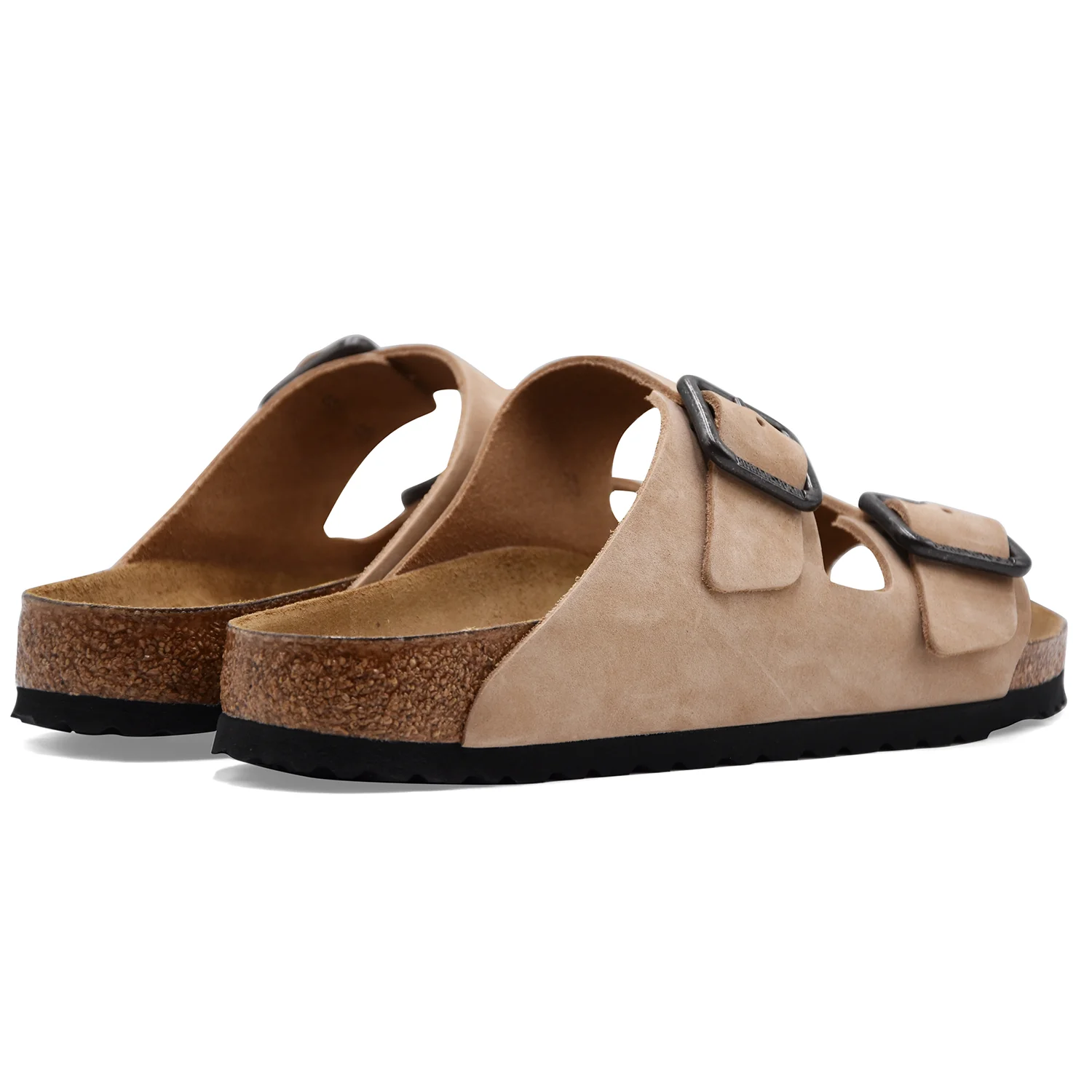 Sandali Uomo Birkenstock Arizona Wire Buckle Beige Look Casual - Image 5