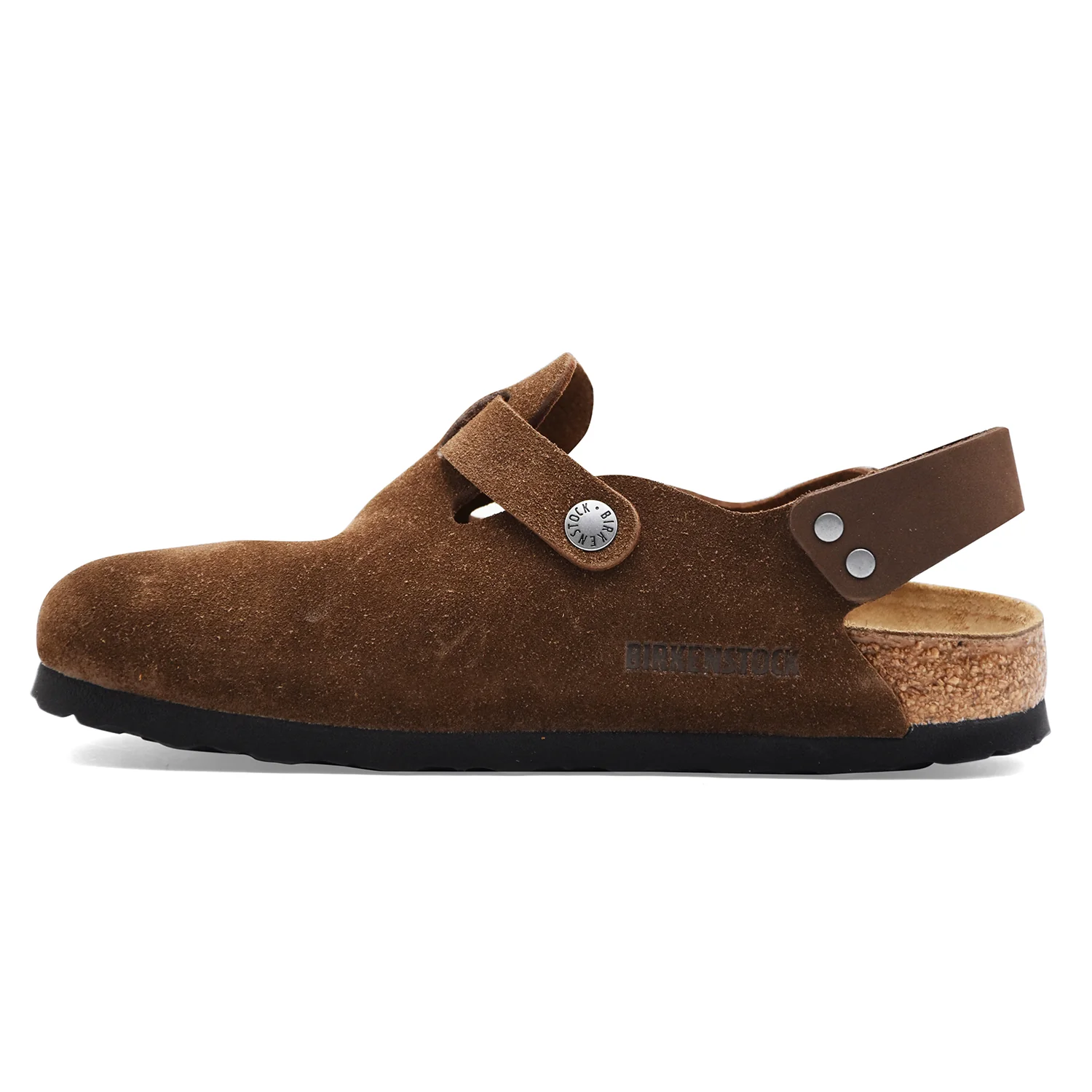 Sandali Birkenstock Tokio II Pelle Scamosciata Marrone Carafe - Image 4
