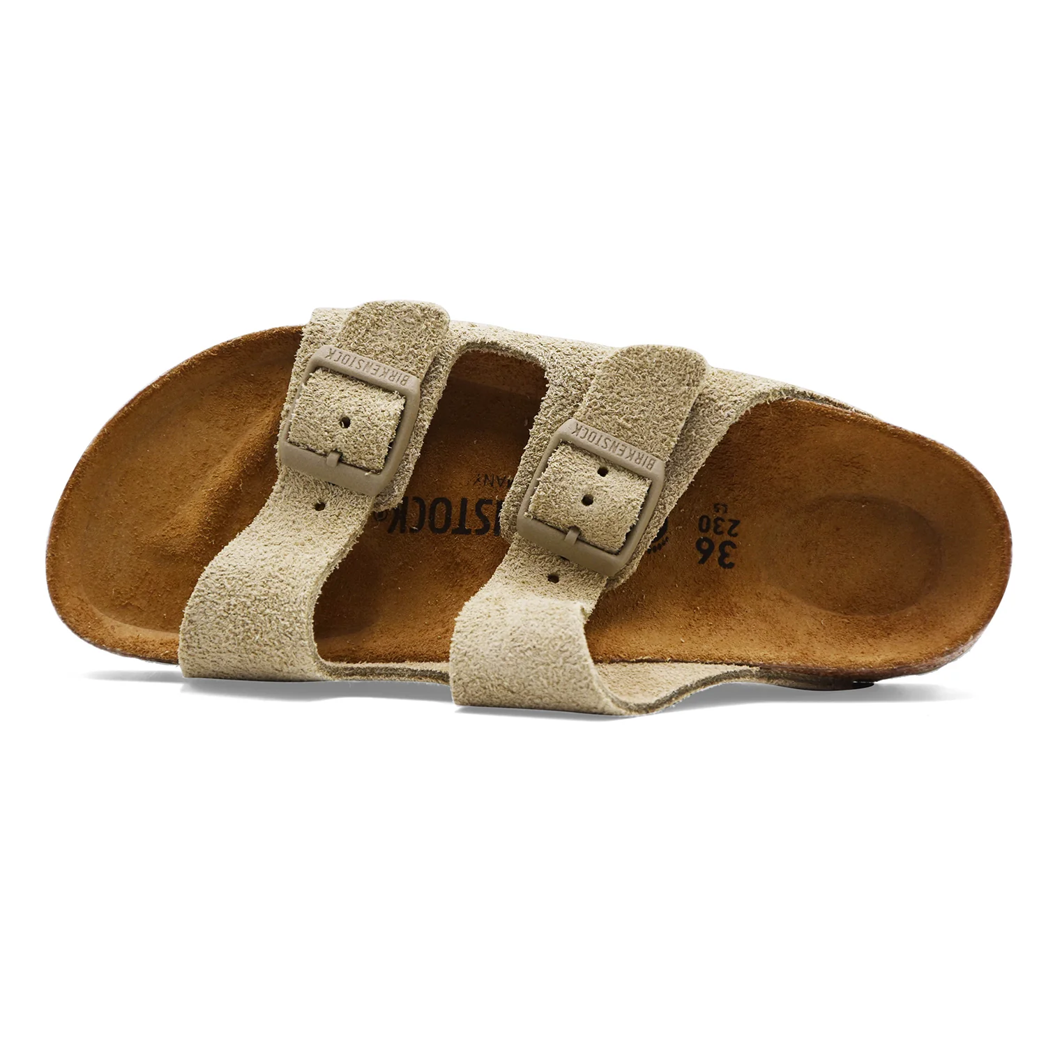 Sandali Birkenstock Arizona Donna In Faded Khaki Stile Iconico - Image 3