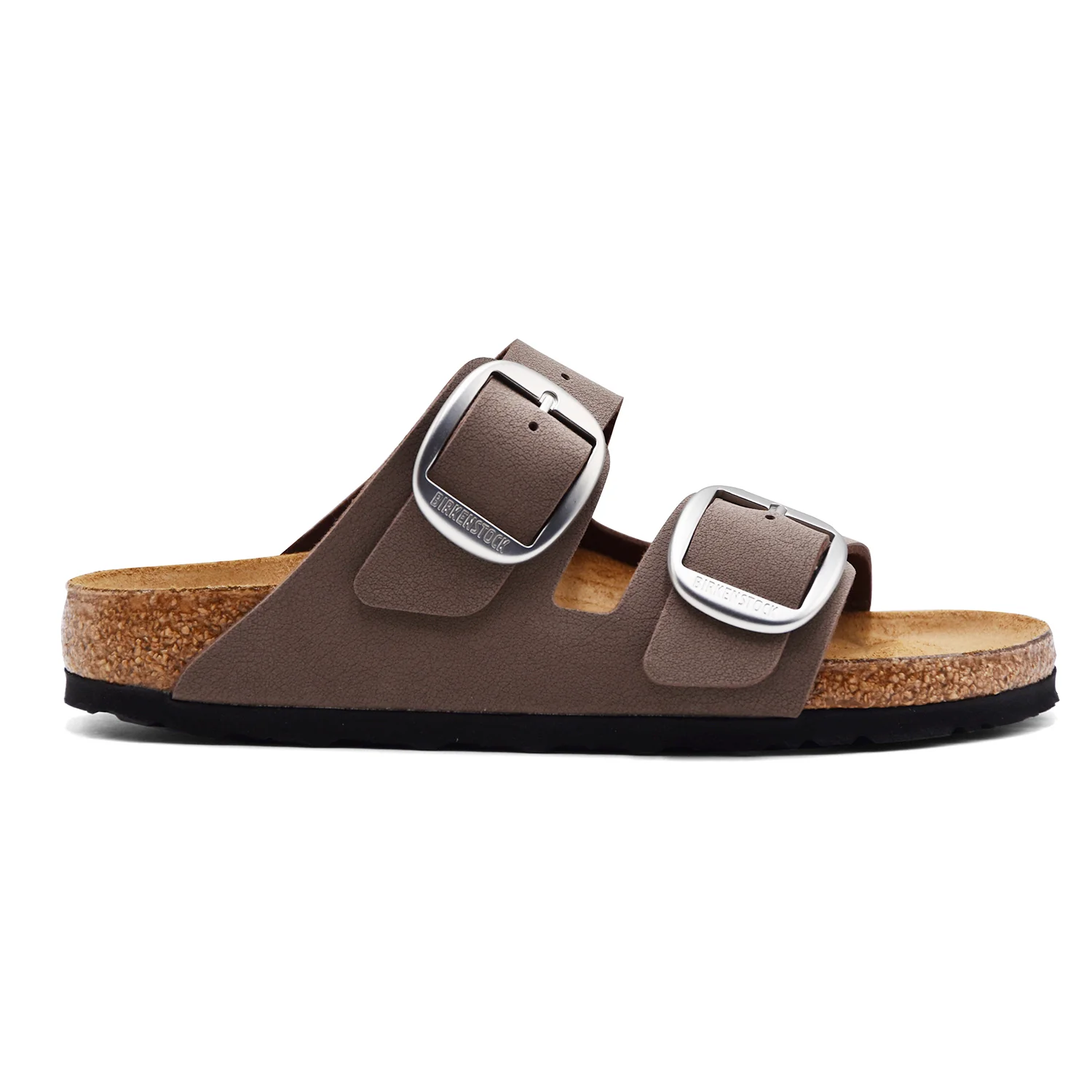Birkenstock Arizona Big Buckle Donna Birko-Flor Nubuck Mocca
