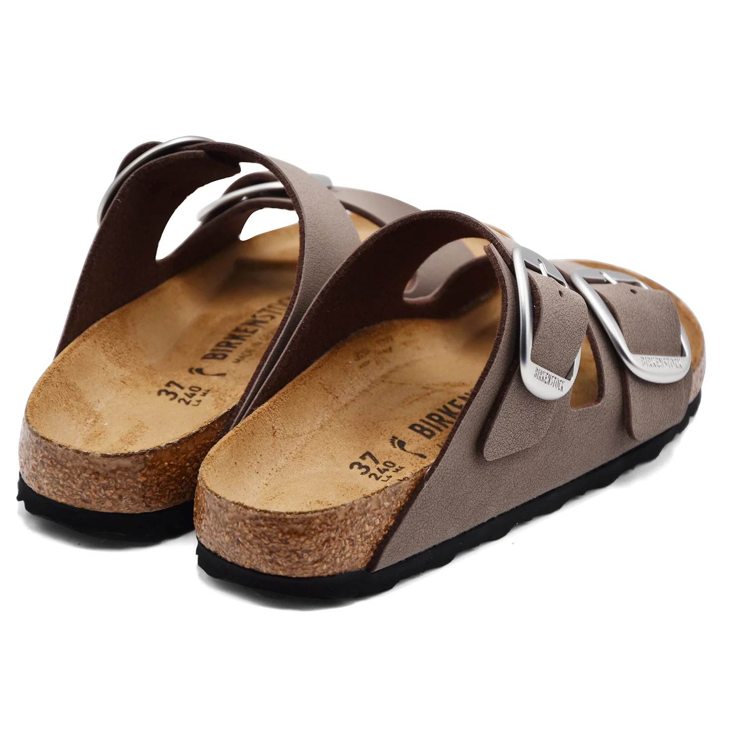 Birkenstock Arizona Big Buckle Donna Birko-Flor Nubuck Mocca - Image 4