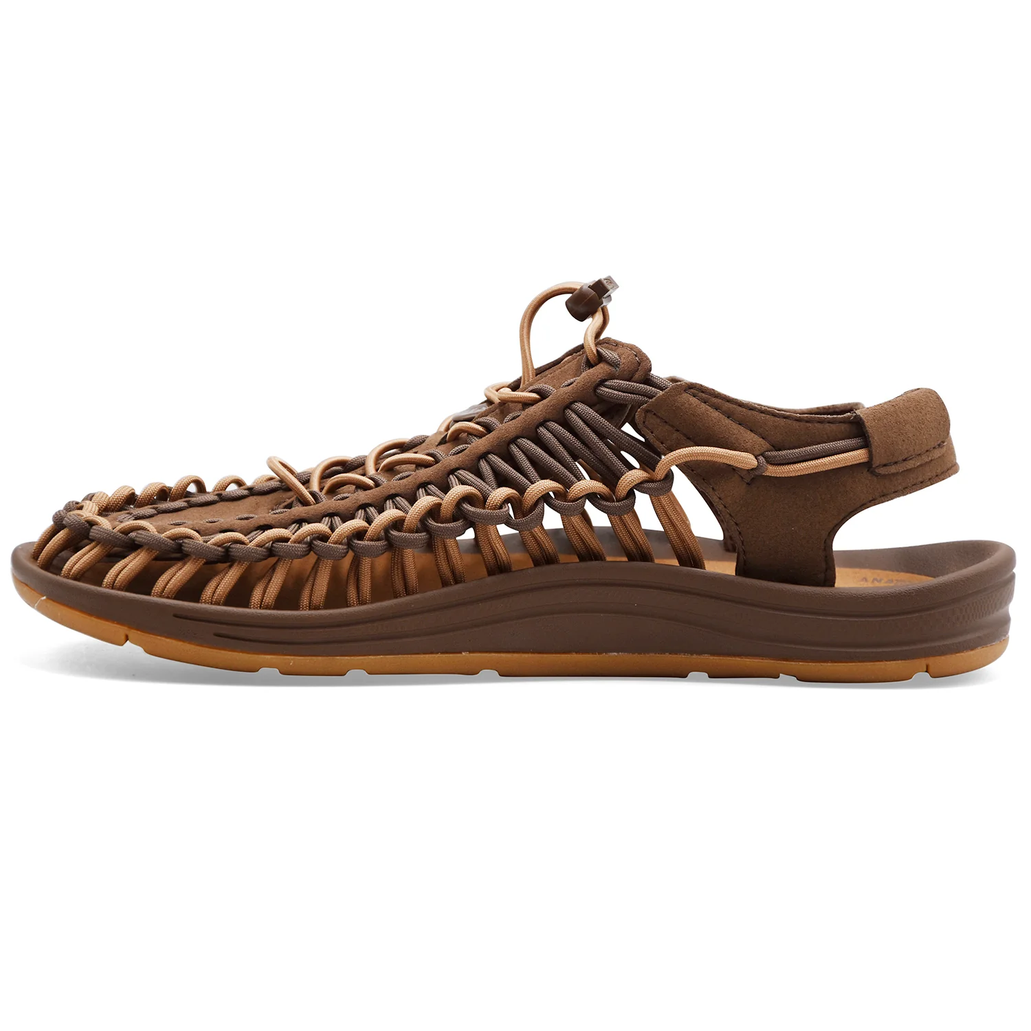 Sneakers Sandalo Uomo Keen Uneek Dark Earth Chipmunk Marrone - Image 4